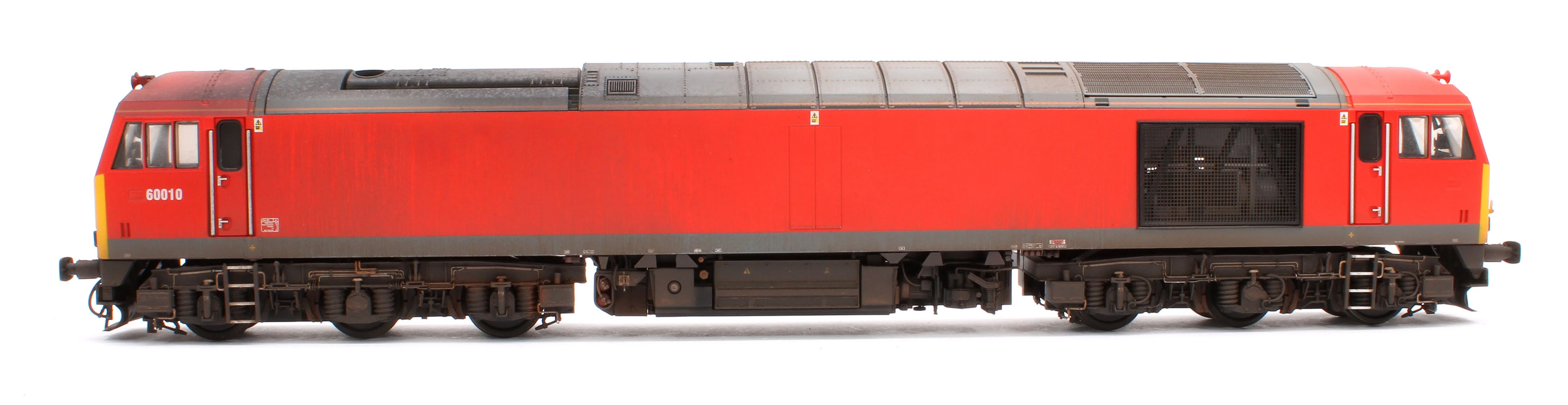 CM-60010-DBW Highly Detailed Premium Weathered Class 60 010 Debranded DB Cargo UK Diesel Electric Locomotive - Image 5