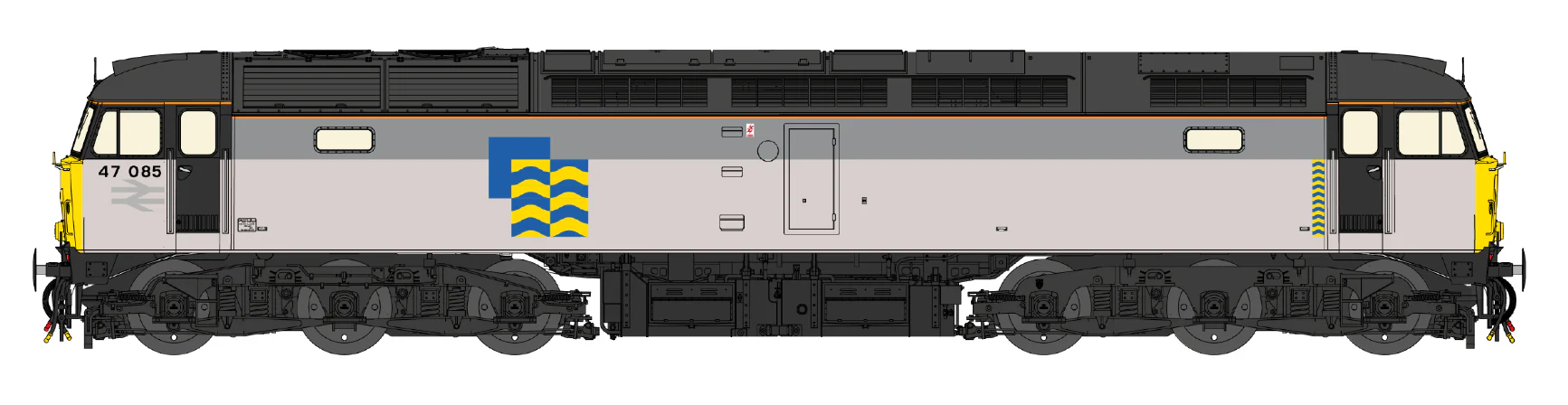 Class 47 Petroleum 'Conidae' No.47085 Diesel Locomotive