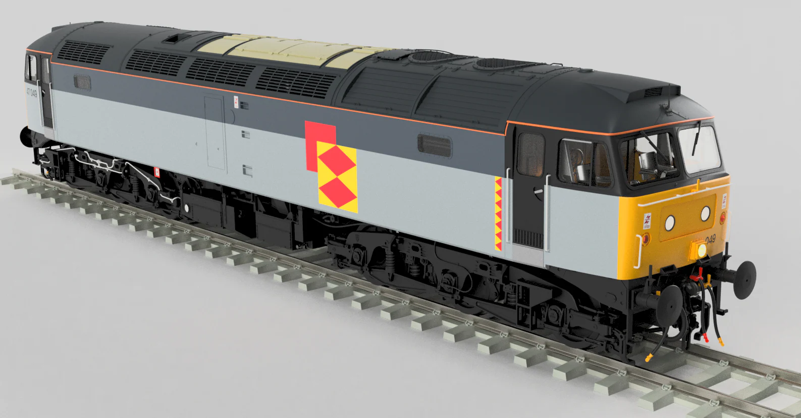 Class 47 Railfreight Distribution No.47049 Diesel Locomotive