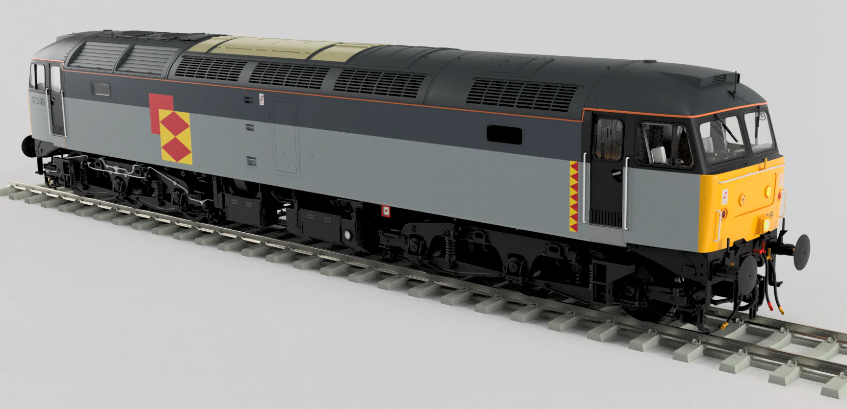 Class 47 Railfreight Distribution No.47049 Diesel Locomotive - DCC Sound - Image 2