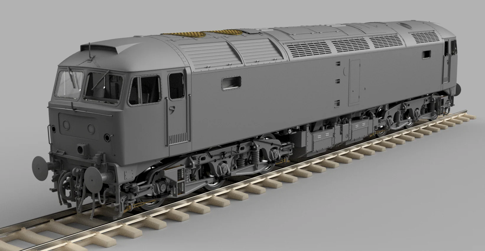 Highly Detailed Premium Weathered Class 47 BR Blue No.47423 Diesel Locomotive - Image 2