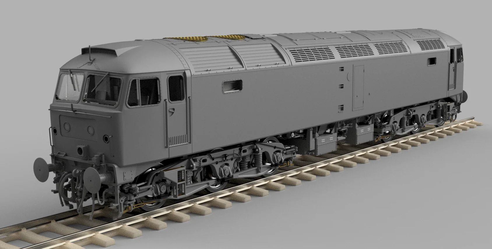 Highly Detailed Premium Weathered Class 47 BR Blue Large Logo No.47482 Diesel Locomotive - DCC Sound - Image 2