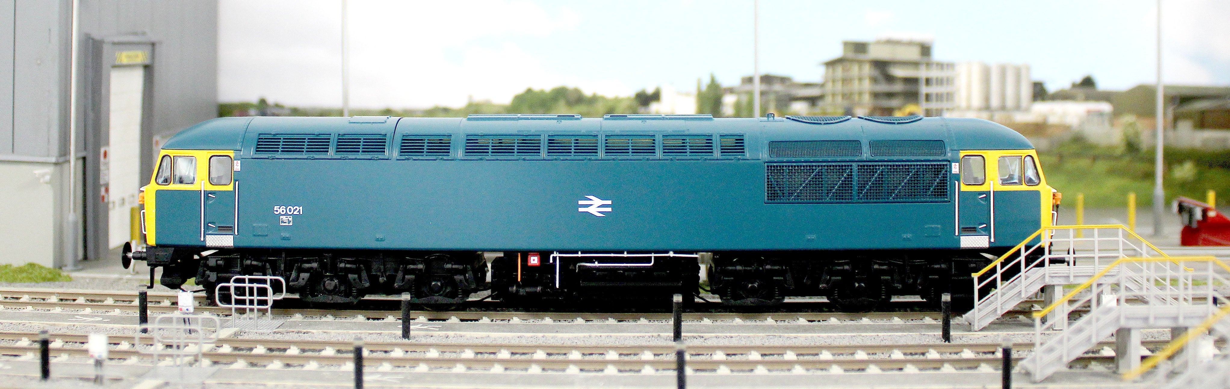 CM - 56021 - BRB SF Class 56 BR Blue No.56021 Diesel Locomotive - DCC Sound - Image 8