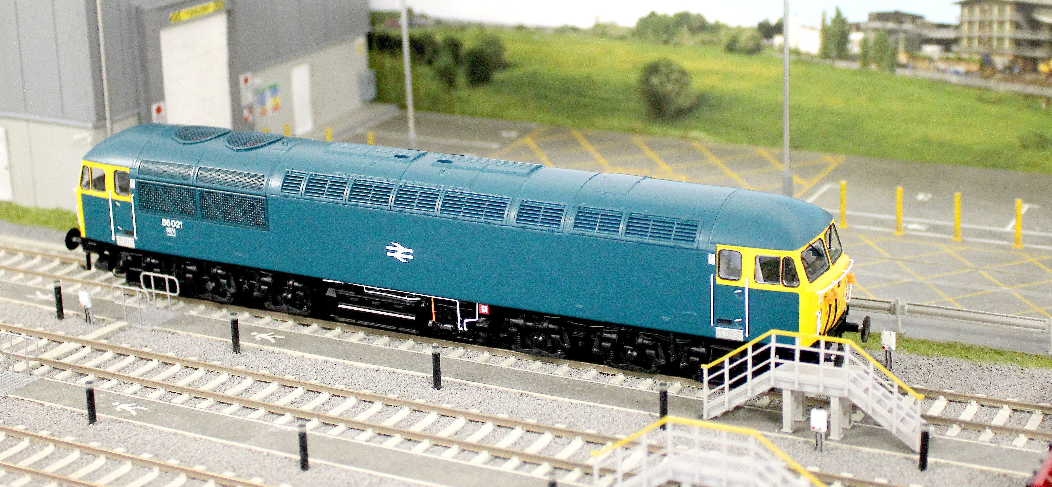CM - 56021 - BRB SF Class 56 BR Blue No.56021 Diesel Locomotive - DCC Sound - Image 9