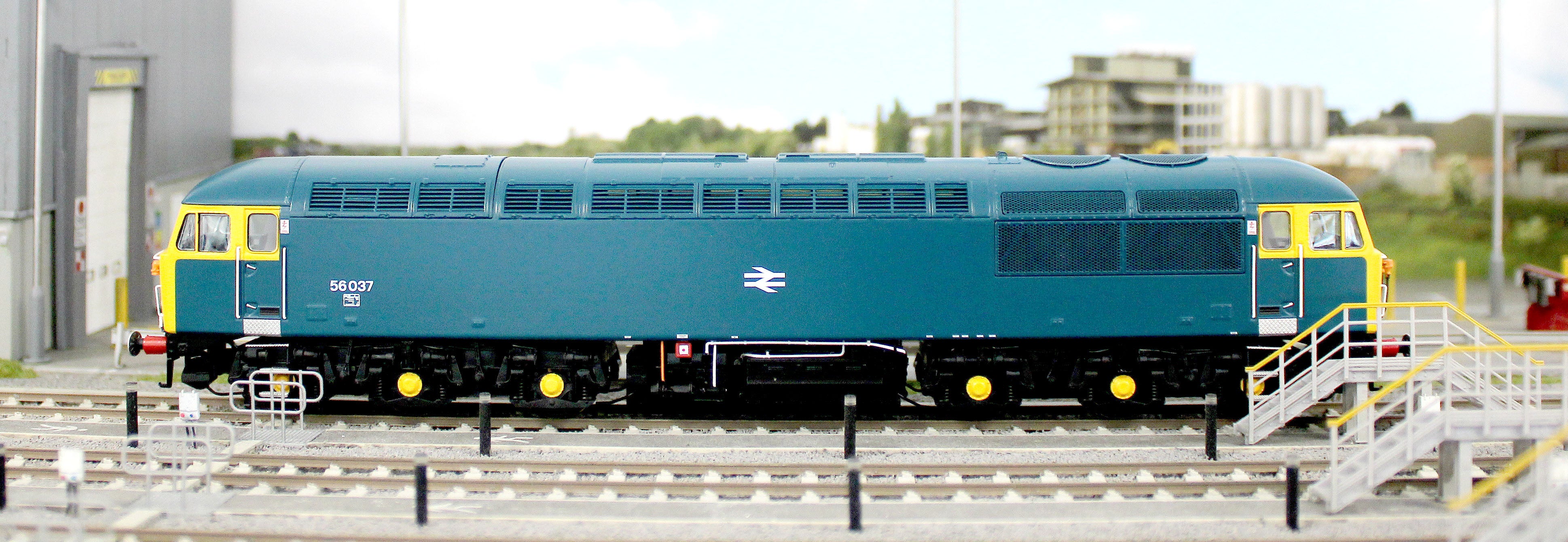 CM - 56037 - BRB SF Class 56 BR Blue 'Richard Trevithick' No.56037 Diesel Locomotive - DCC Sound - Image 9