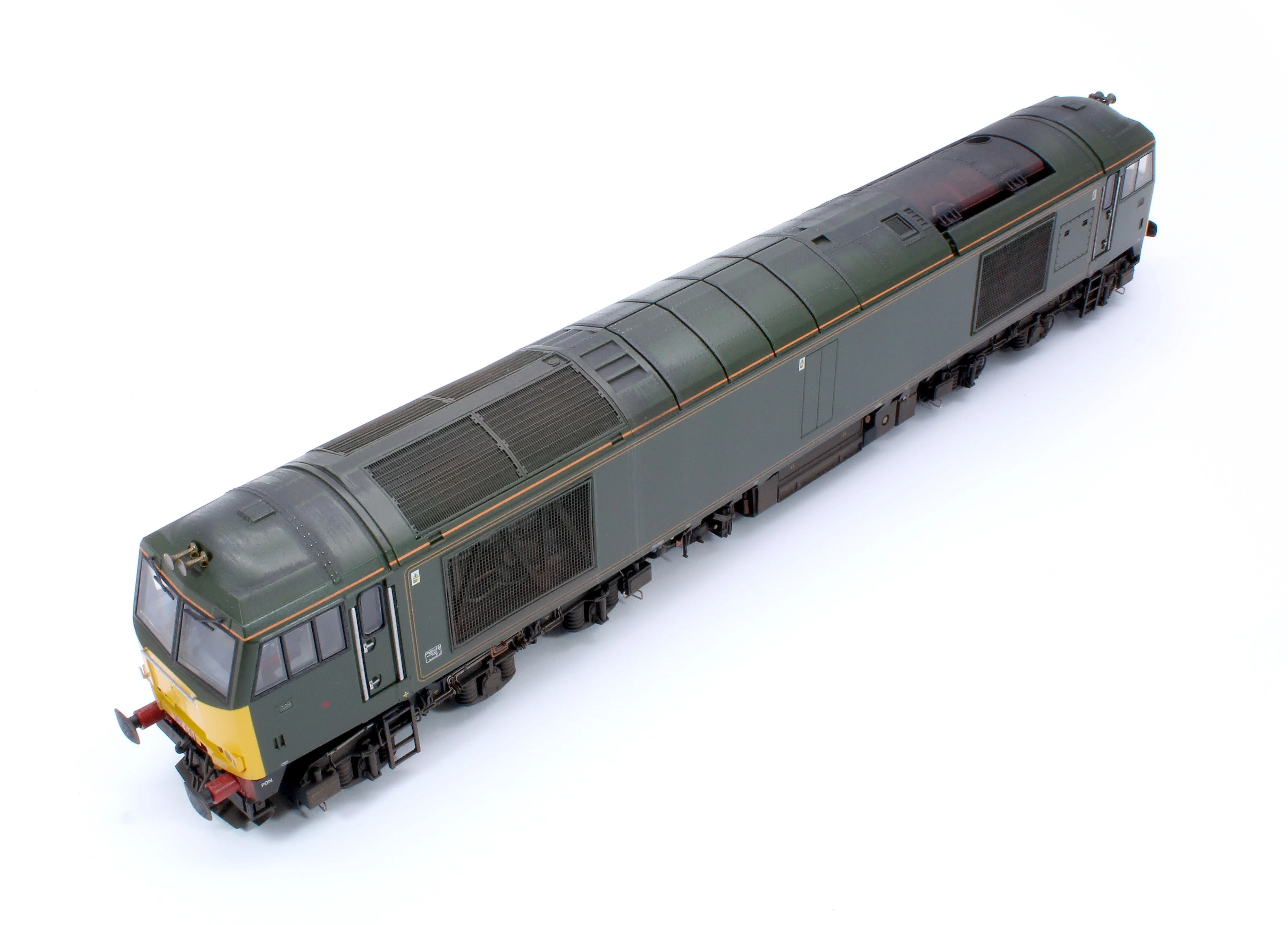 CM-60081-GWRW Highly Detailed Premium Weathered Class 60 081 “Isambard Kingdom Brunel” GWR Green Diesel Electric Locomotive - Image 10