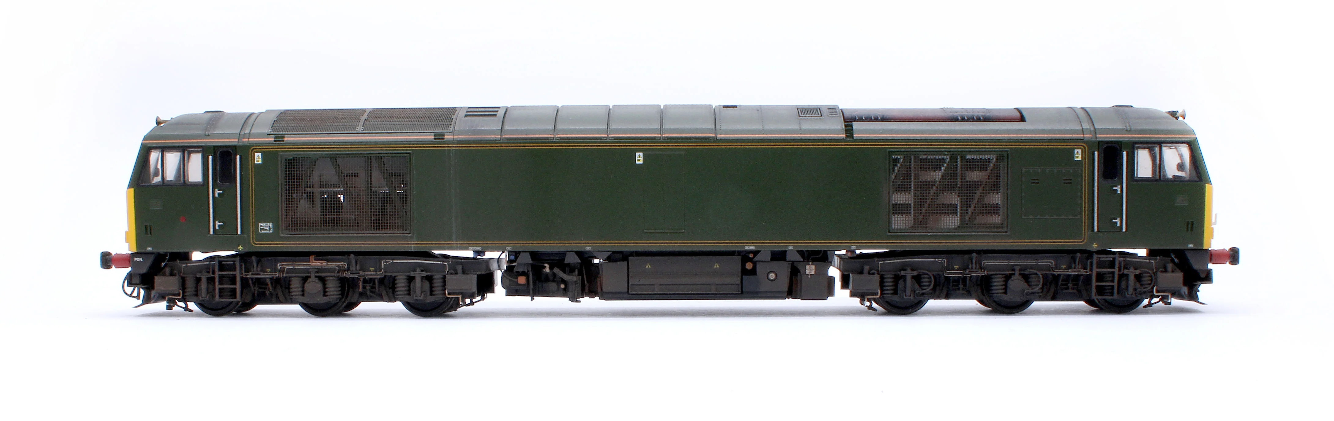 CM-60081-GWRW Highly Detailed Premium Weathered Class 60 081 “Isambard Kingdom Brunel” GWR Green Diesel Electric Locomotive - Image 5