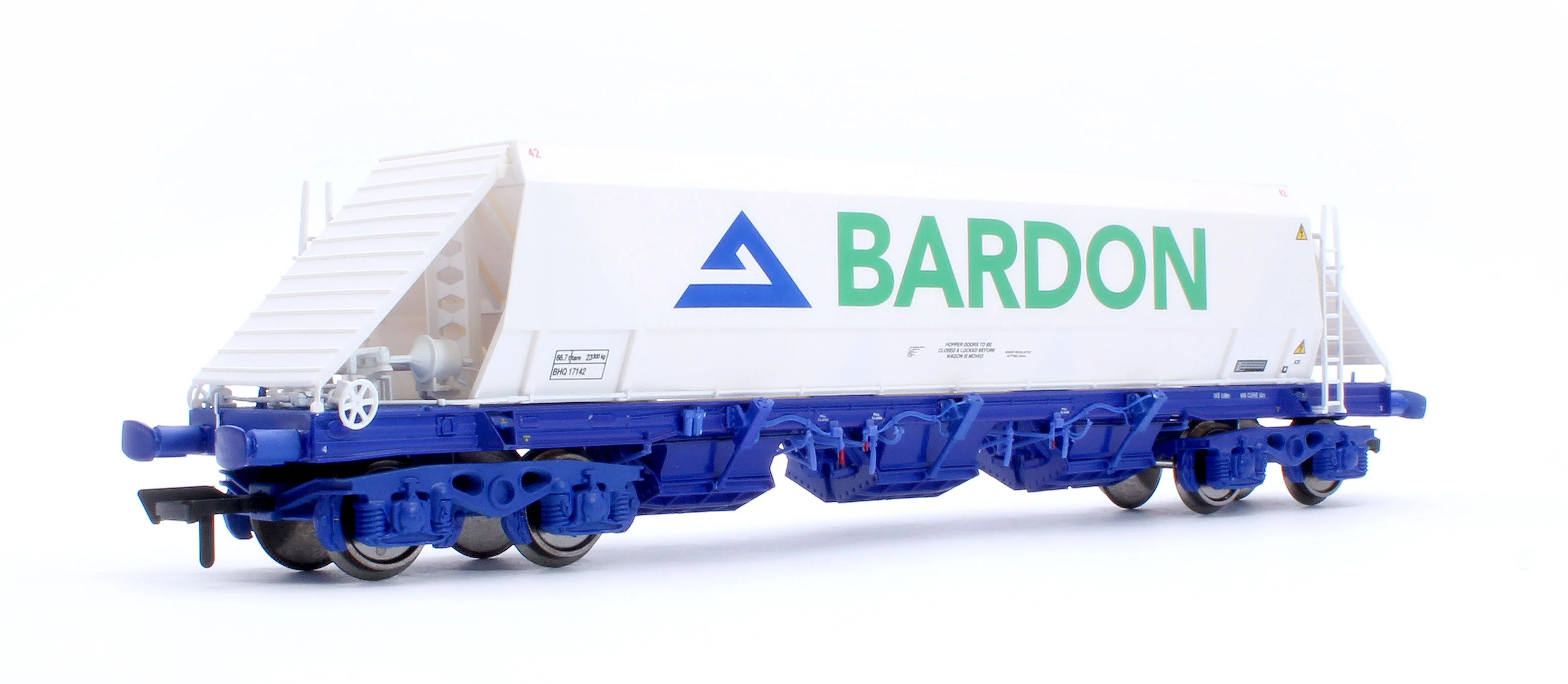 CM_JG010B_(BA)_TP_(A) Bardon Aggregates (White and Blue) PHA/JGA Hopper Wagon (Triple) - Image 6