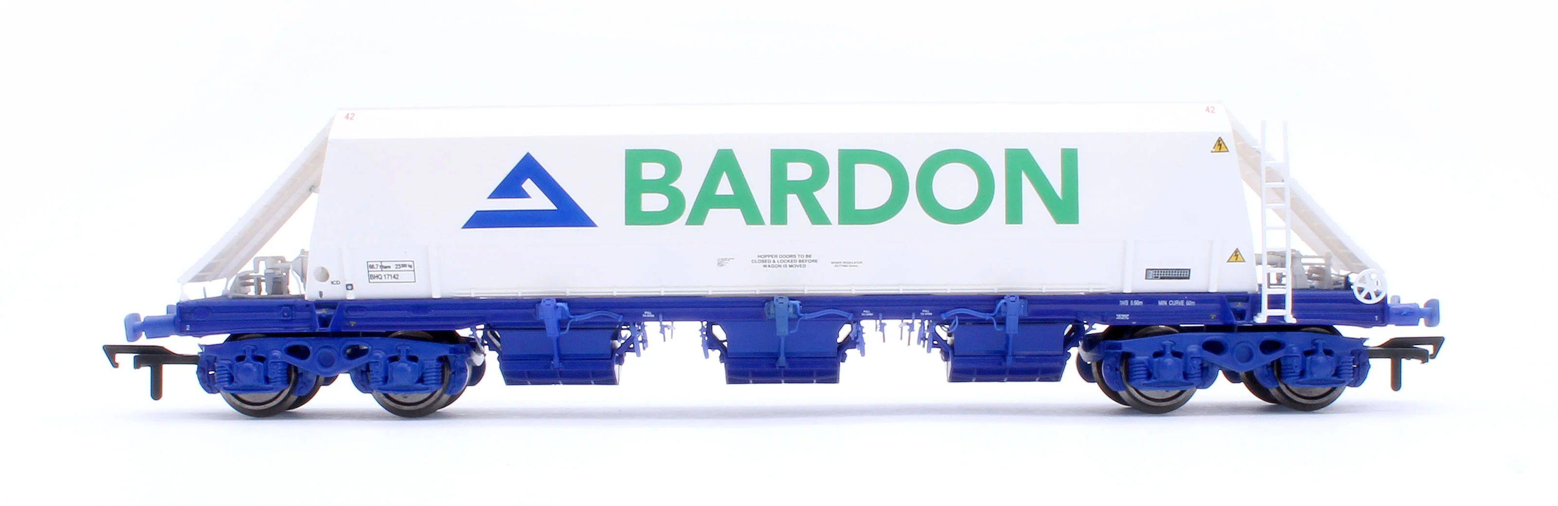CM_JG010B_(BA)_TP_(A) Bardon Aggregates (White and Blue) PHA/JGA Hopper Wagon (Triple) - Image 7
