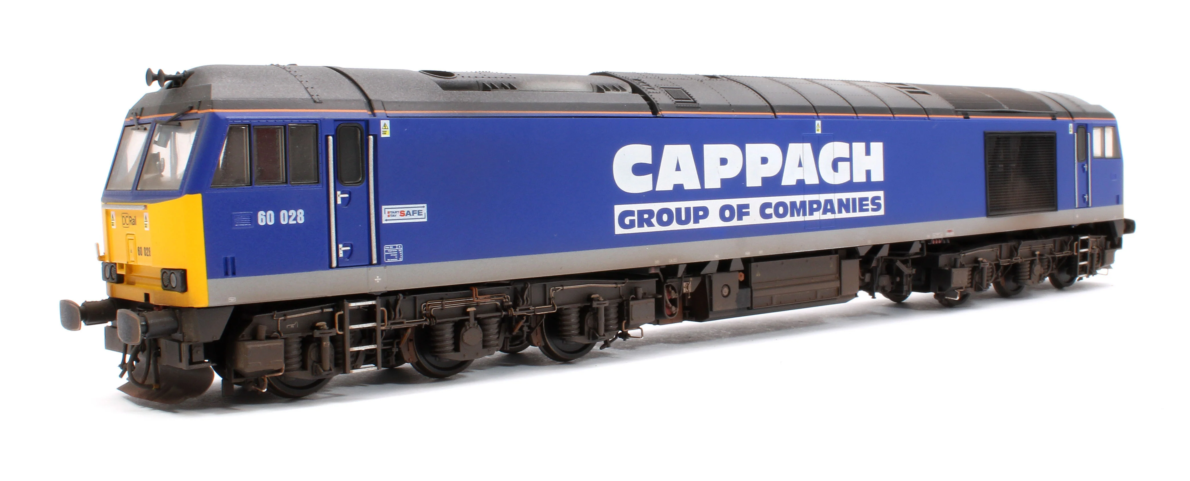 CM-60028-CB-SOUNDW Highly Detailed Premium Weathered Class 60 028 Cappagh Blue Diesel Electric Locomotive - DCC Sound - Image 3