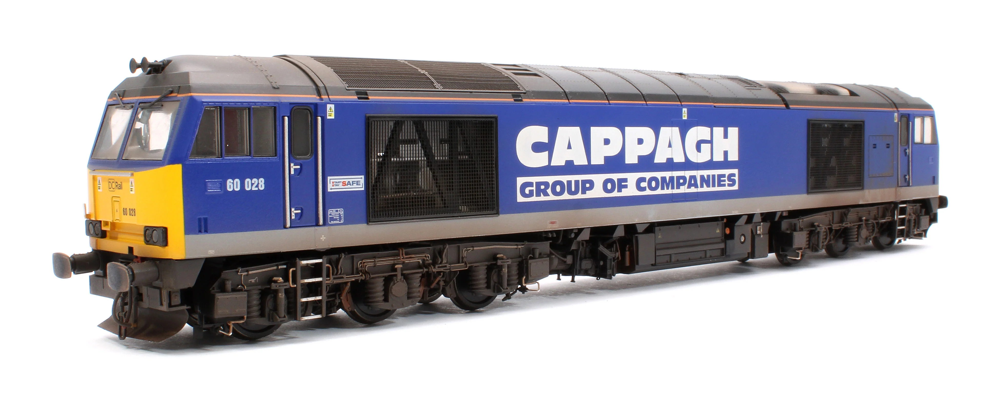 CM-60028-CBW Highly Detailed Premium Weathered Class 60 028 Cappagh Blue Diesel Electric Locomotive