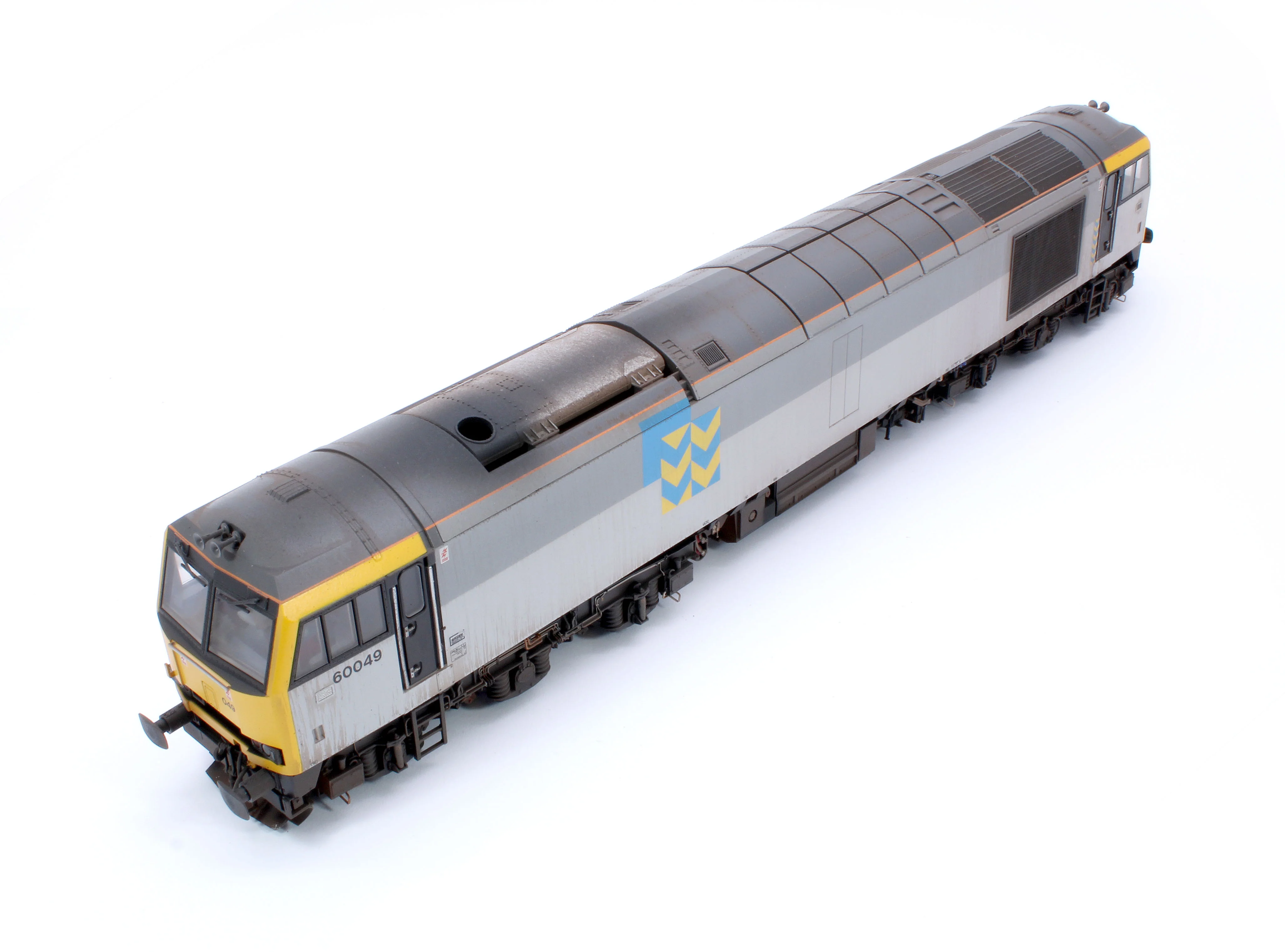 CM-60049-TGM-SOUNDW Highly Detailed Premium Weathered Class 60 049 “Scafell” Triple Grey Metals Diesel Electric Locomotive - DCC Sound - Image 10