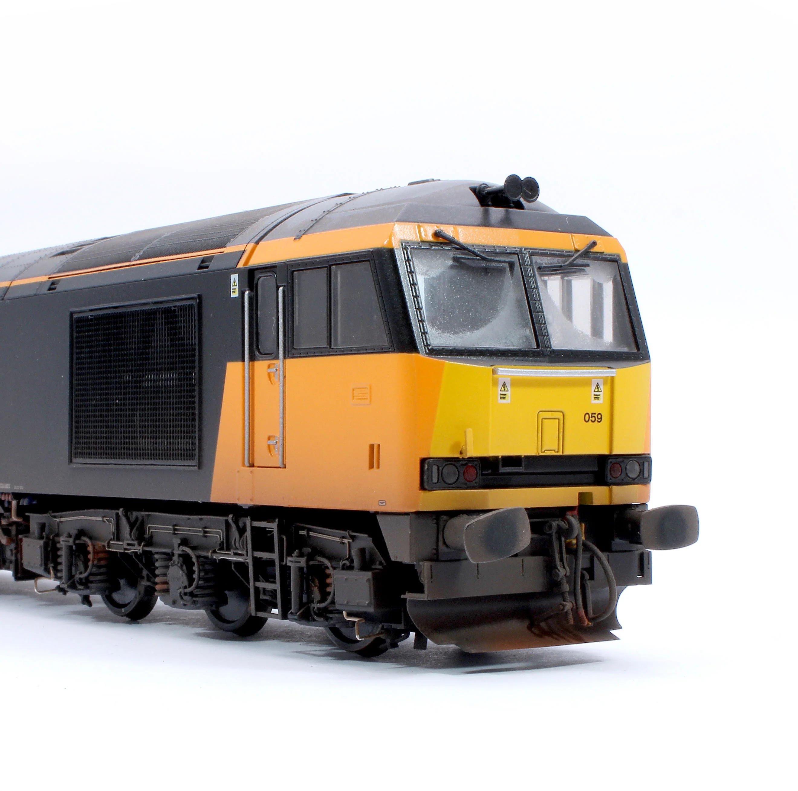 CM-60059-LHW Highly Detailed Premium Weathered Class 60 059 “Swinden Dalesmen” Loadhaul Diesel Electric Locomotive - Image 10