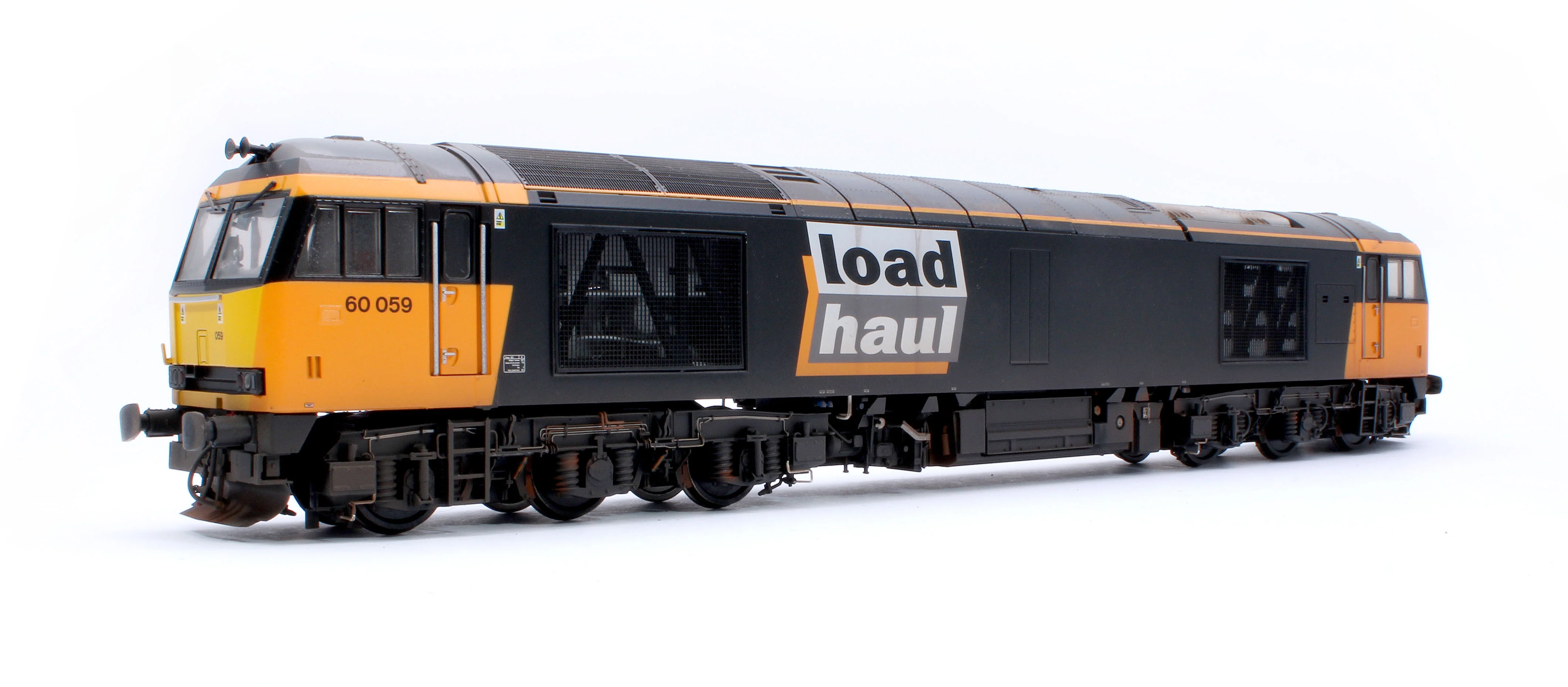 CM-60059-LHW Highly Detailed Premium Weathered Class 60 059 “Swinden Dalesmen” Loadhaul Diesel Electric Locomotive - Image 3