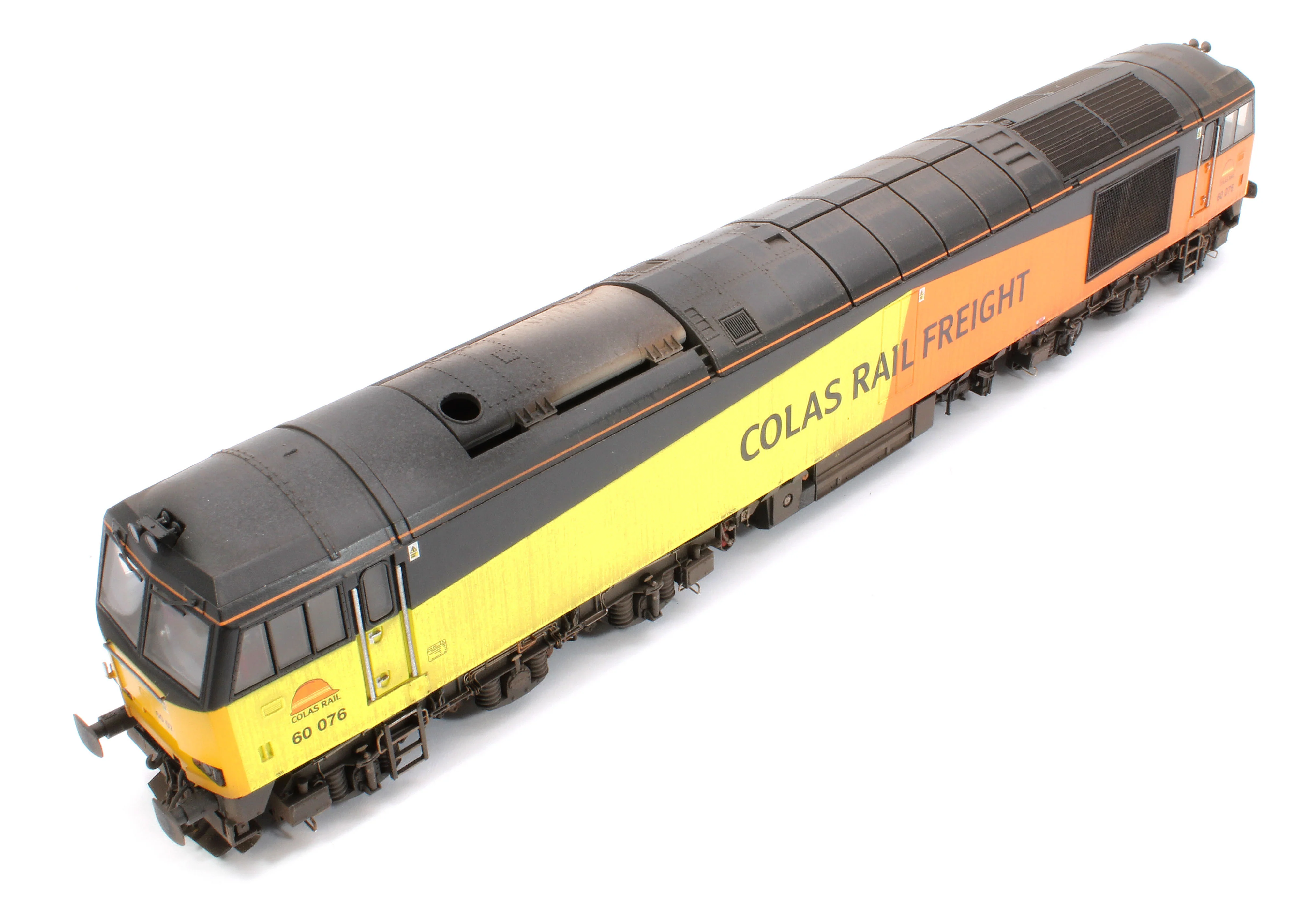 CM-60076-COLASW Highly Detailed Premium Weathered Class 60 076 Colas Railfreight Diesel Electric Locomotive - Image 10