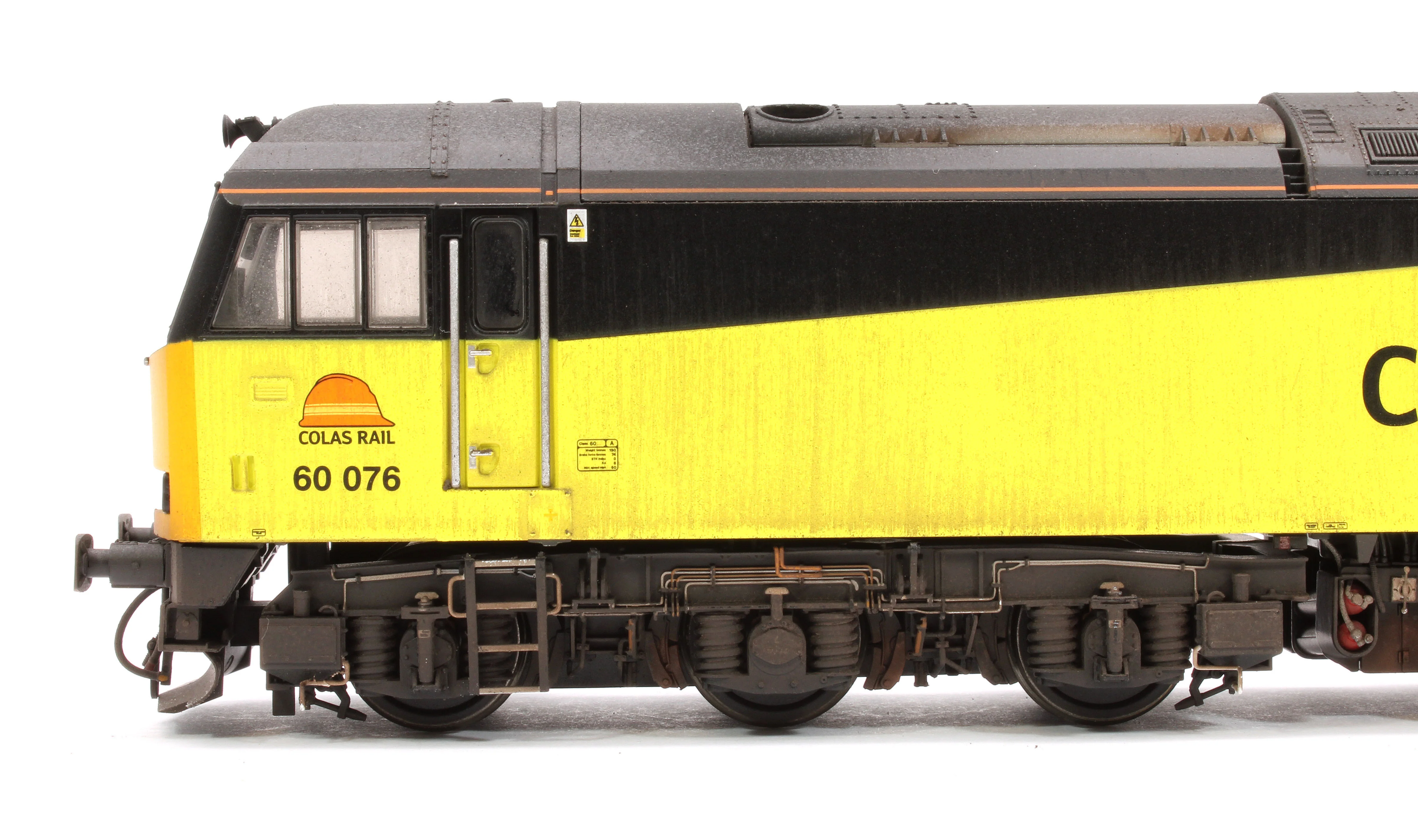 CM-60076-COLASW Highly Detailed Premium Weathered Class 60 076 Colas Railfreight Diesel Electric Locomotive - Image 6