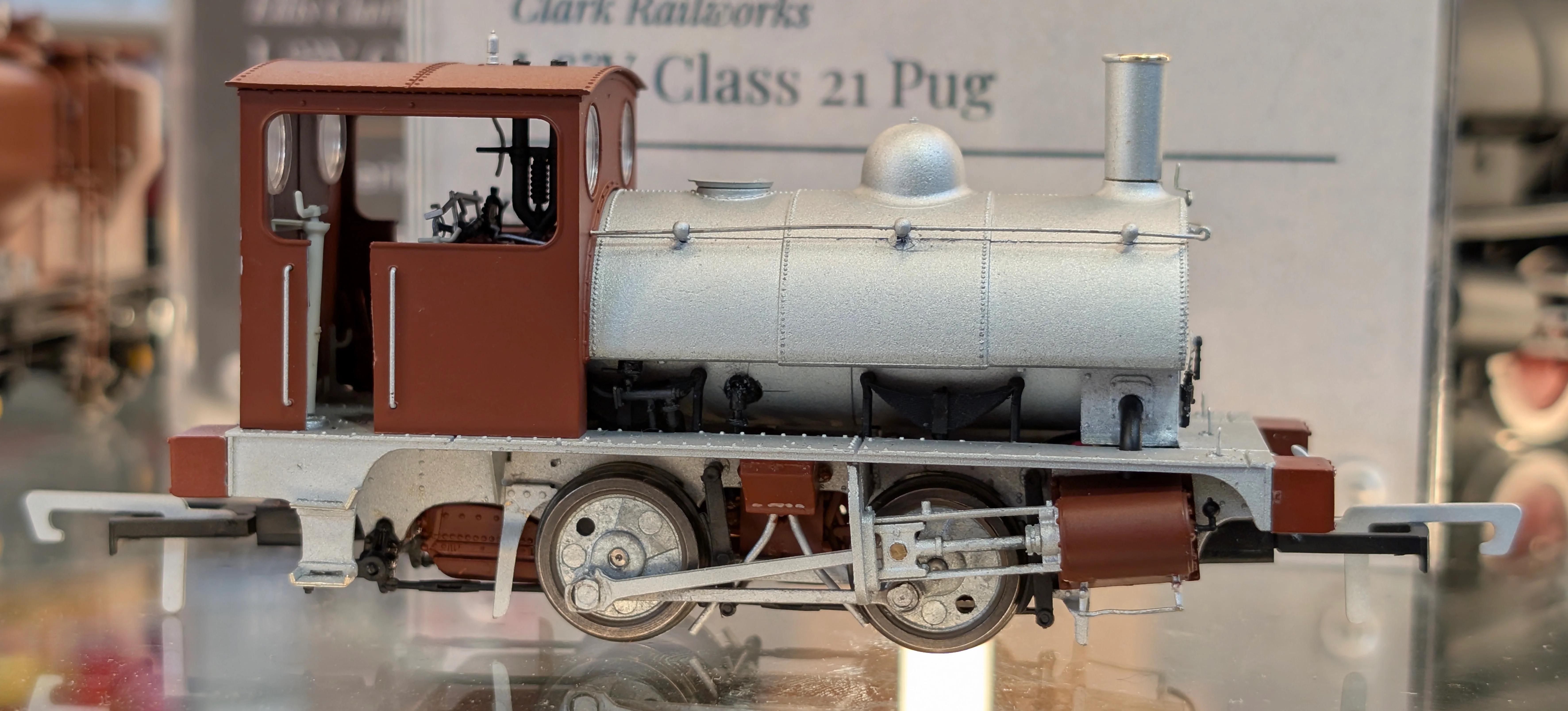 C1031RIS LYR 'Pug' 0-4-0ST 1288 LYR Works Photographic Grey Steam Locomotive - DCC Sound - Image 2