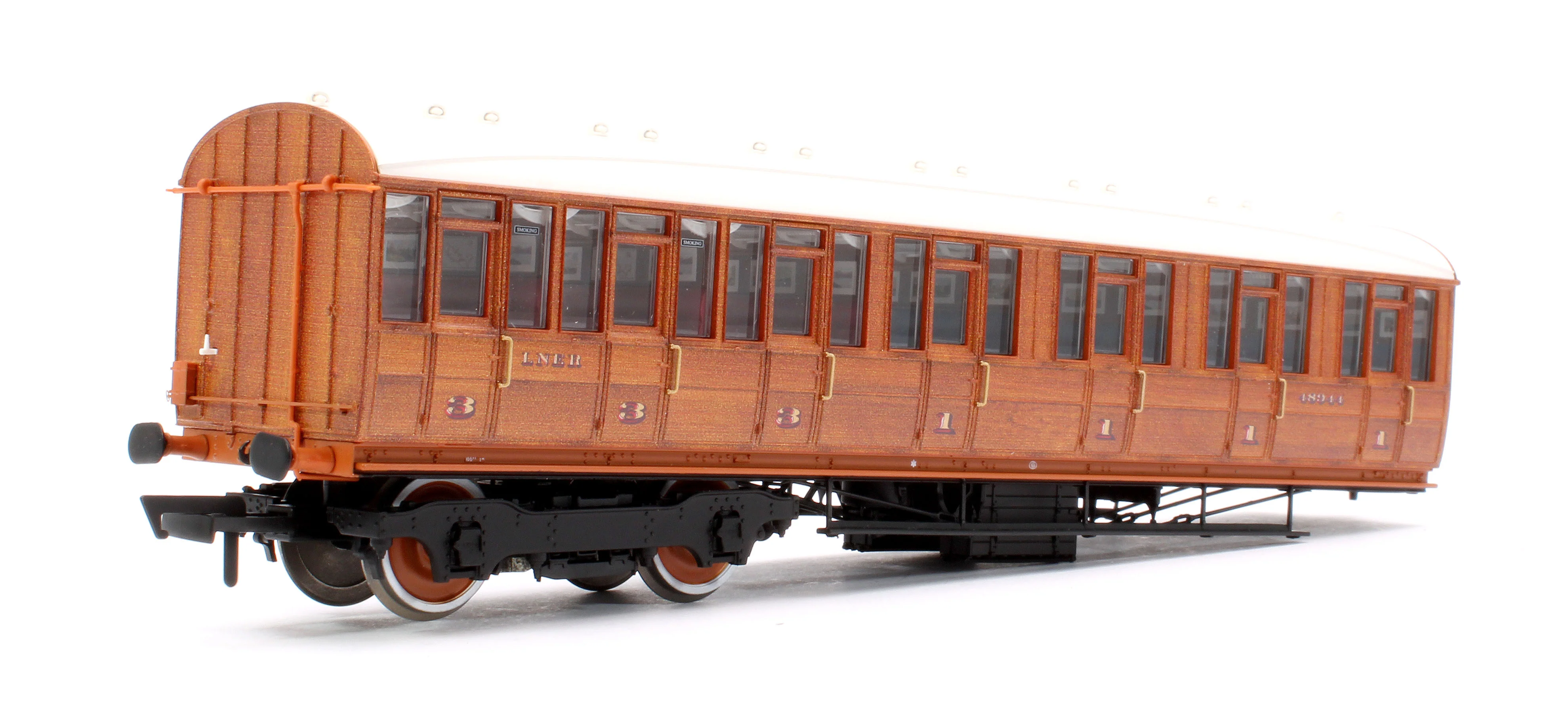 C2001B Quad Art Set No. 74B LNER Teak 4 Coach Pack - Image 9
