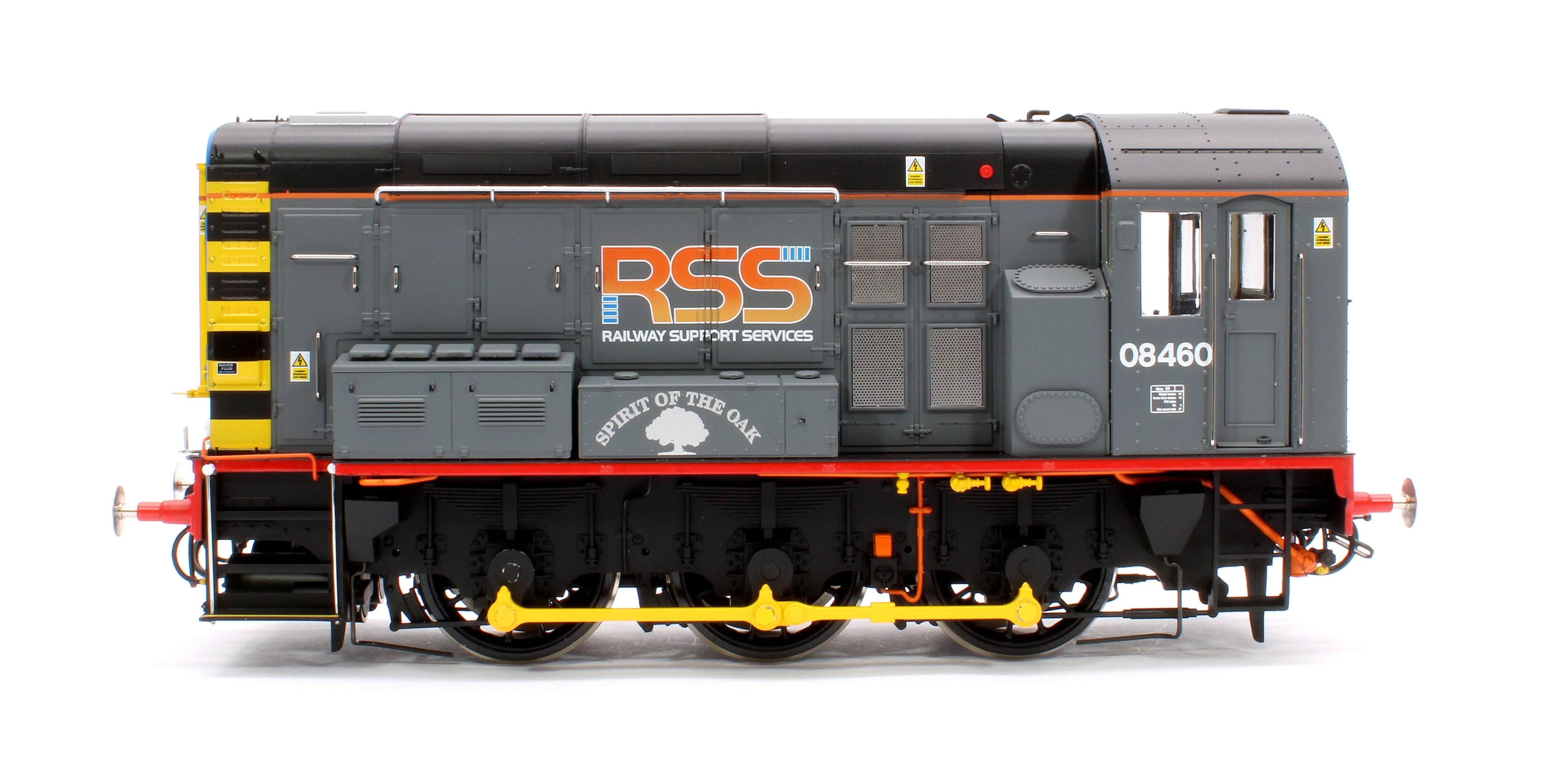 7D-008-021 Class 08 08460 Railway Support Services (RSS) Spirit of the Oak Diesel Shunter Locomotive - Image 5