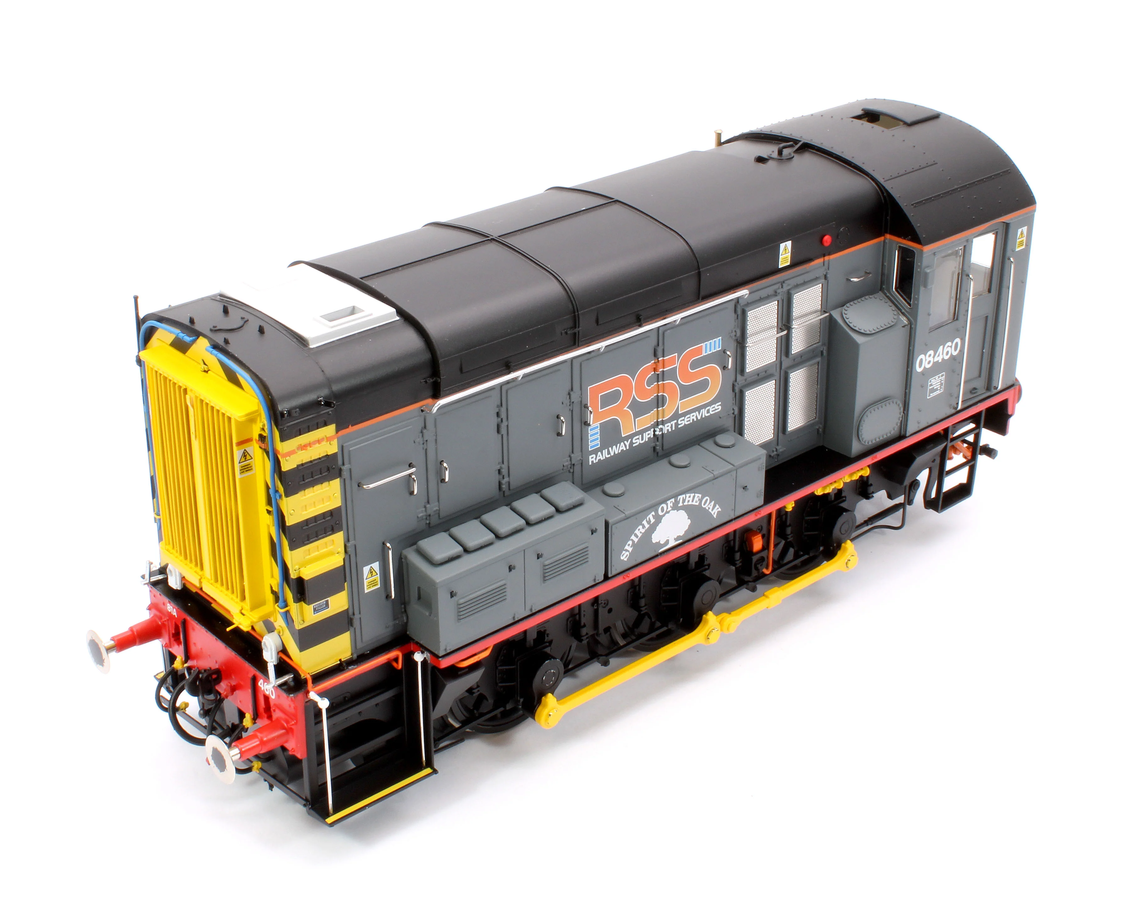 7D-008-021 Class 08 08460 Railway Support Services (RSS) Spirit of the Oak Diesel Shunter Locomotive - Image 9