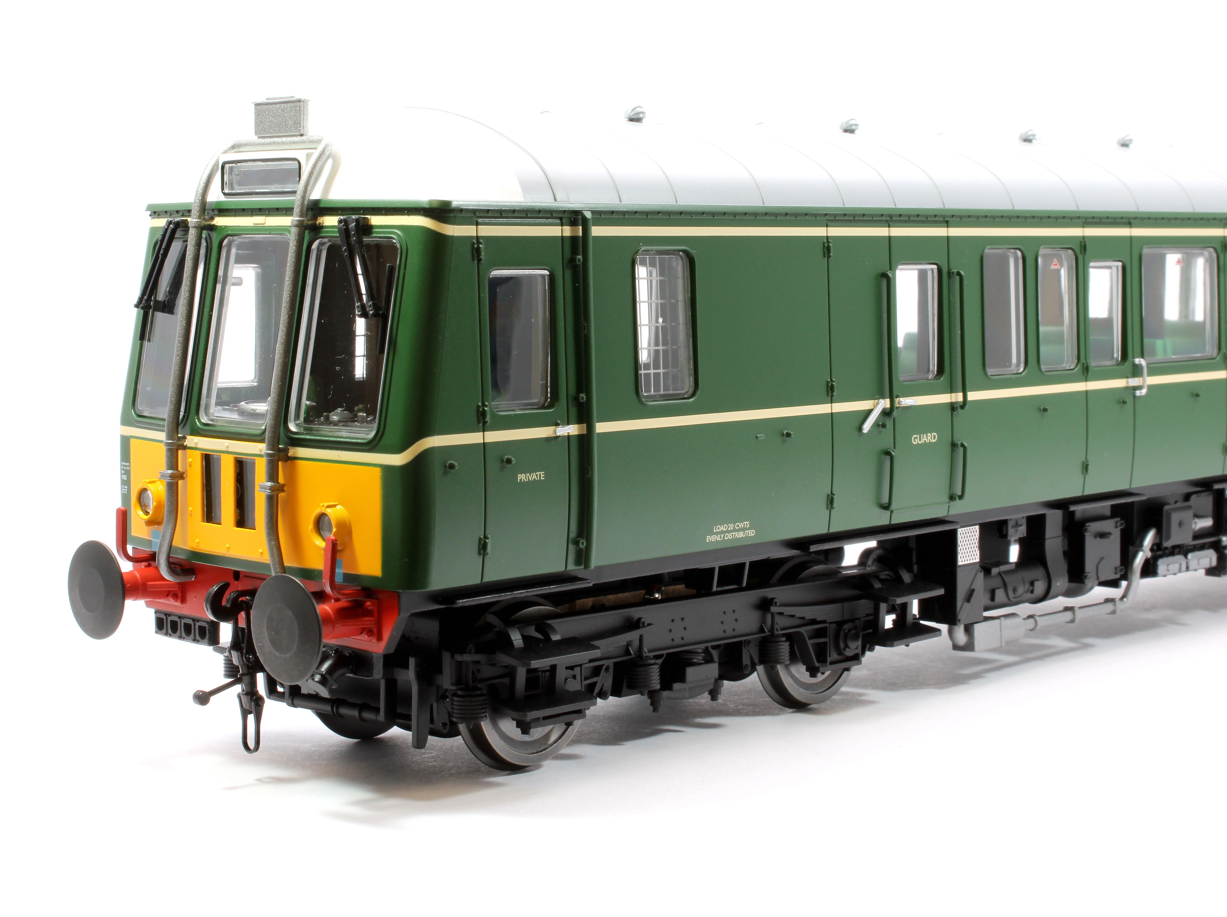 7D-015-007D Class 122 55006 BR Green SYP Single Car DMU - DCC Fitted - Image 4