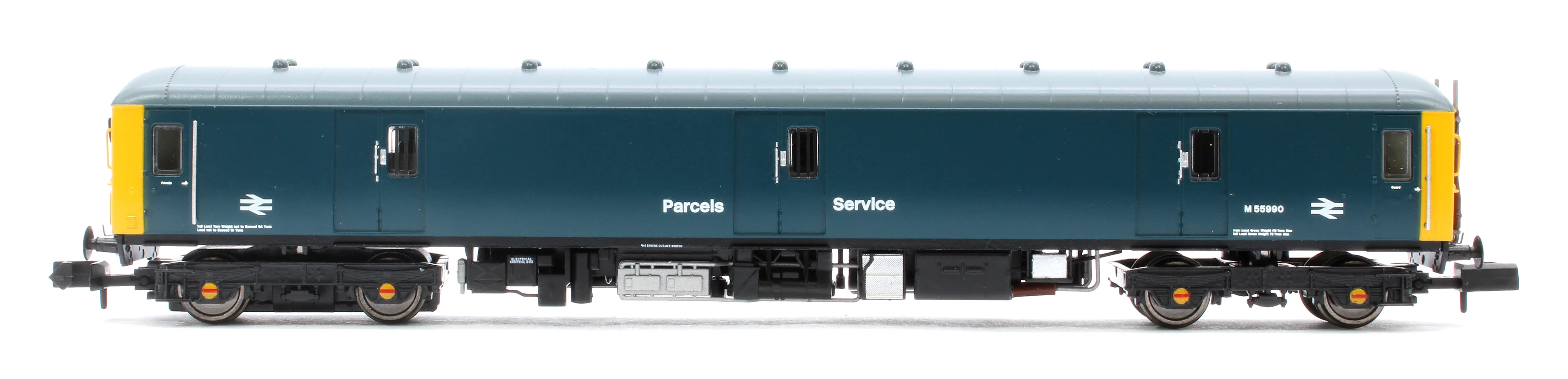 Class 128 M55990 Midland Region in BR blue livery with full yellow ends Diesel Locomotive - Image 2