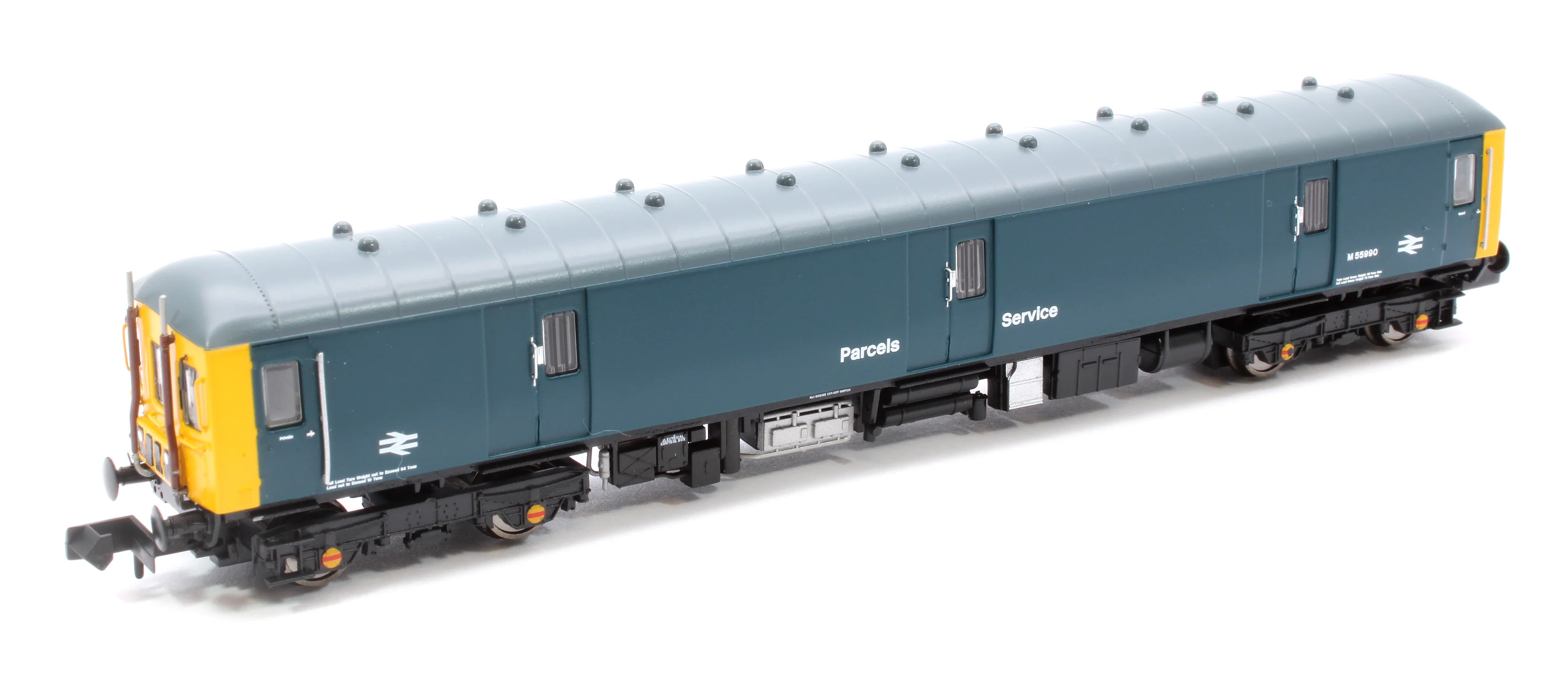 Class 128 M55990 Midland Region in BR blue livery with full yellow ends Diesel Locomotive - Image 6