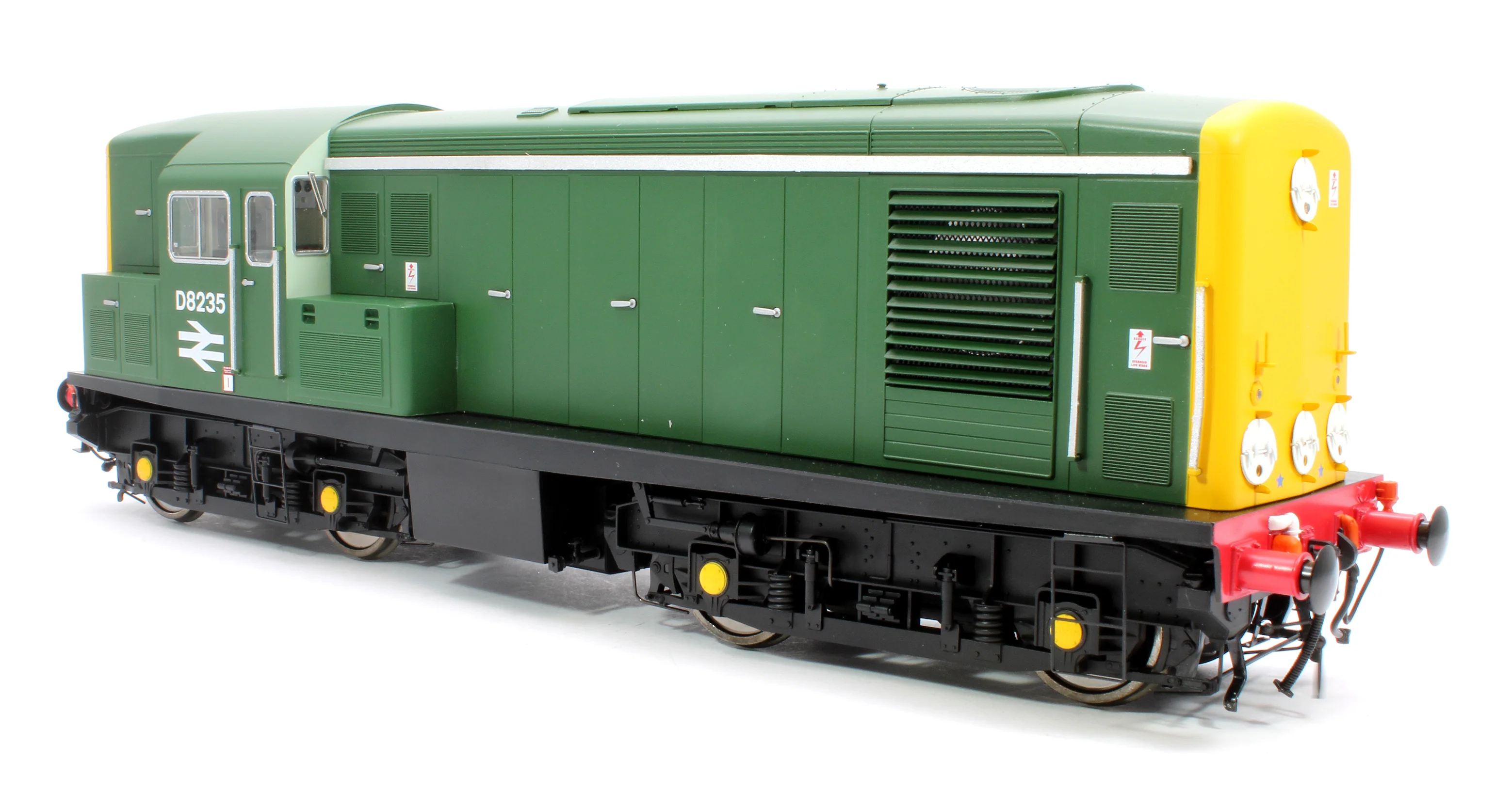E84707 Class 15 D8235 BR Green (Full Yellow Ends) Diesel Locomotive - Image 4