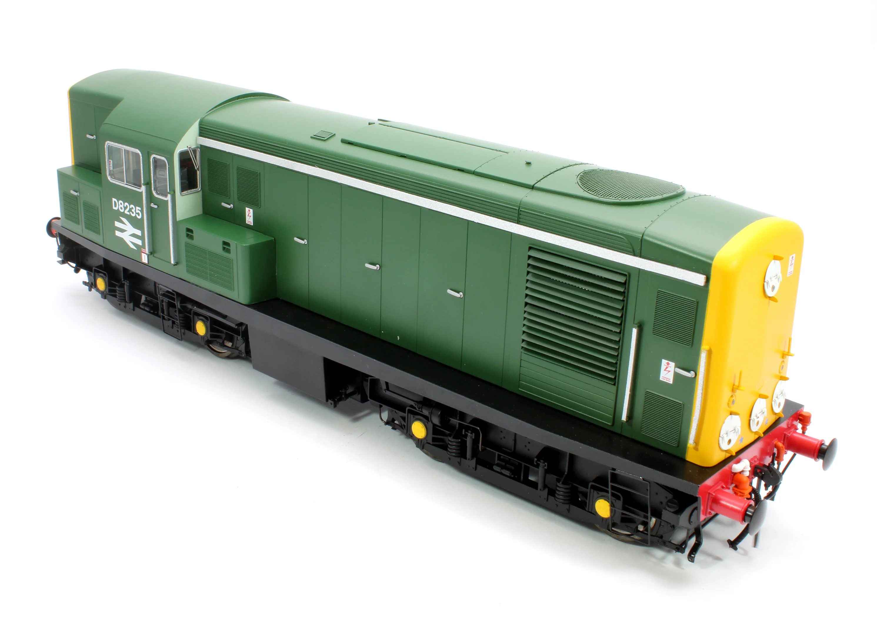 E84707 Class 15 D8235 BR Green (Full Yellow Ends) Diesel Locomotive - Image 9
