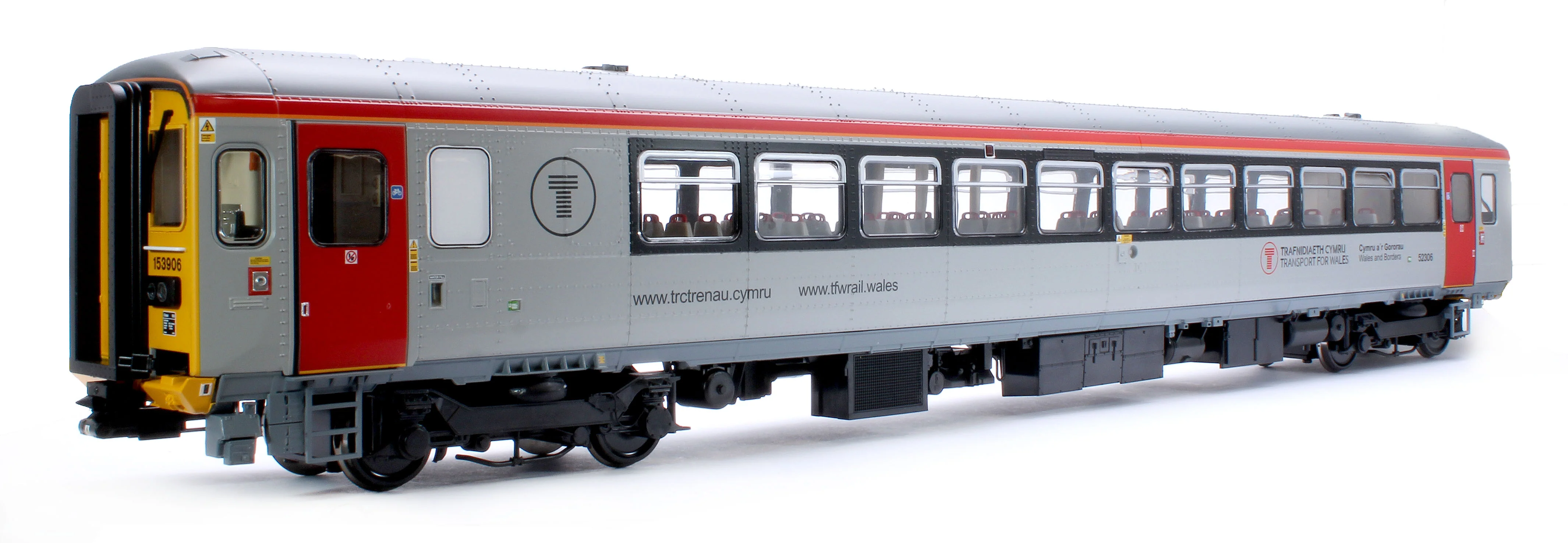 53273 Class 153 Transport for Wales Grey/Red 153906 Diesel Locomotive - DCC Sound