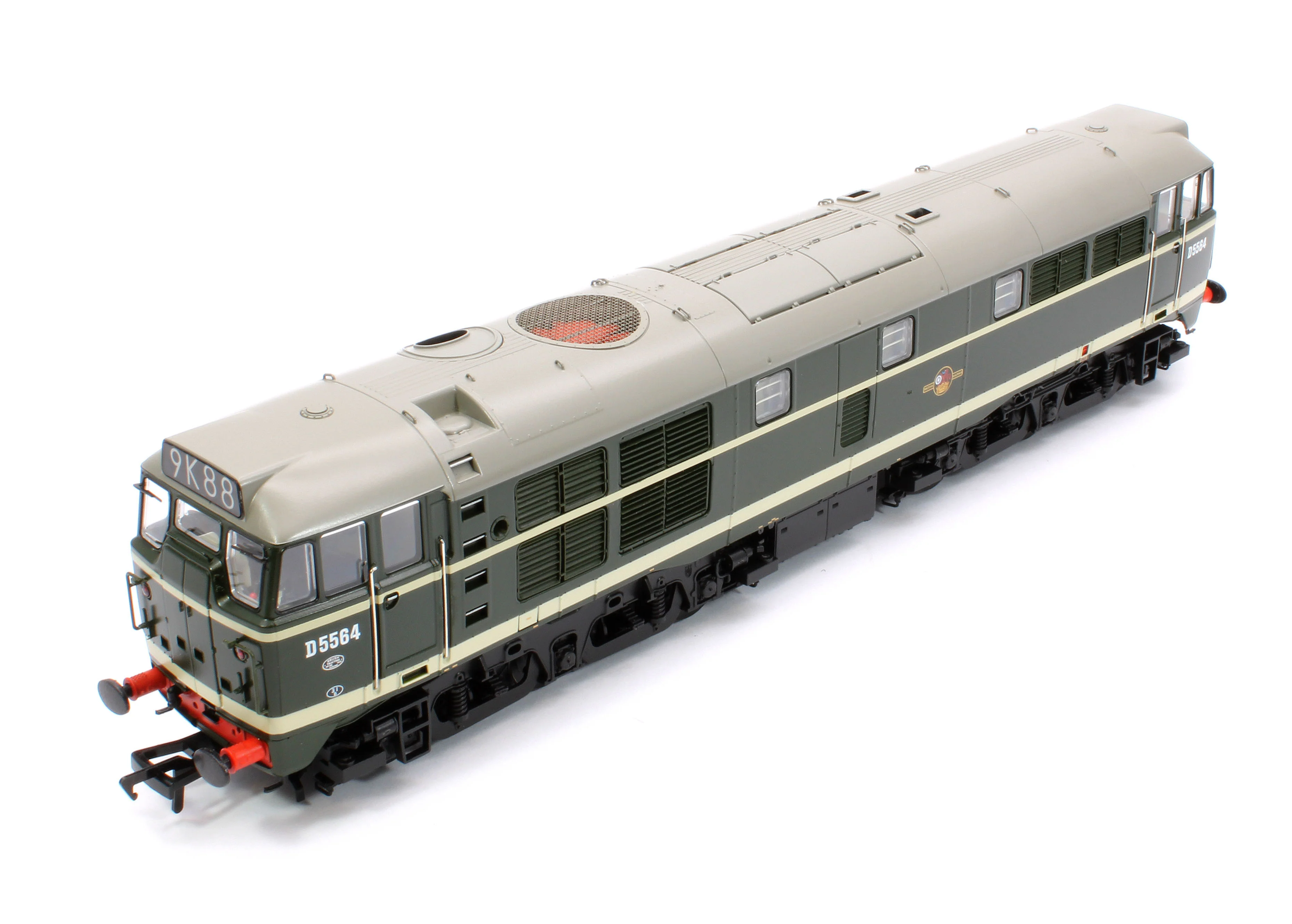 35-801SF Class 30 D5564 BR Green (Late Crest) Diesel Locomotive - DCC Sound - Image 11