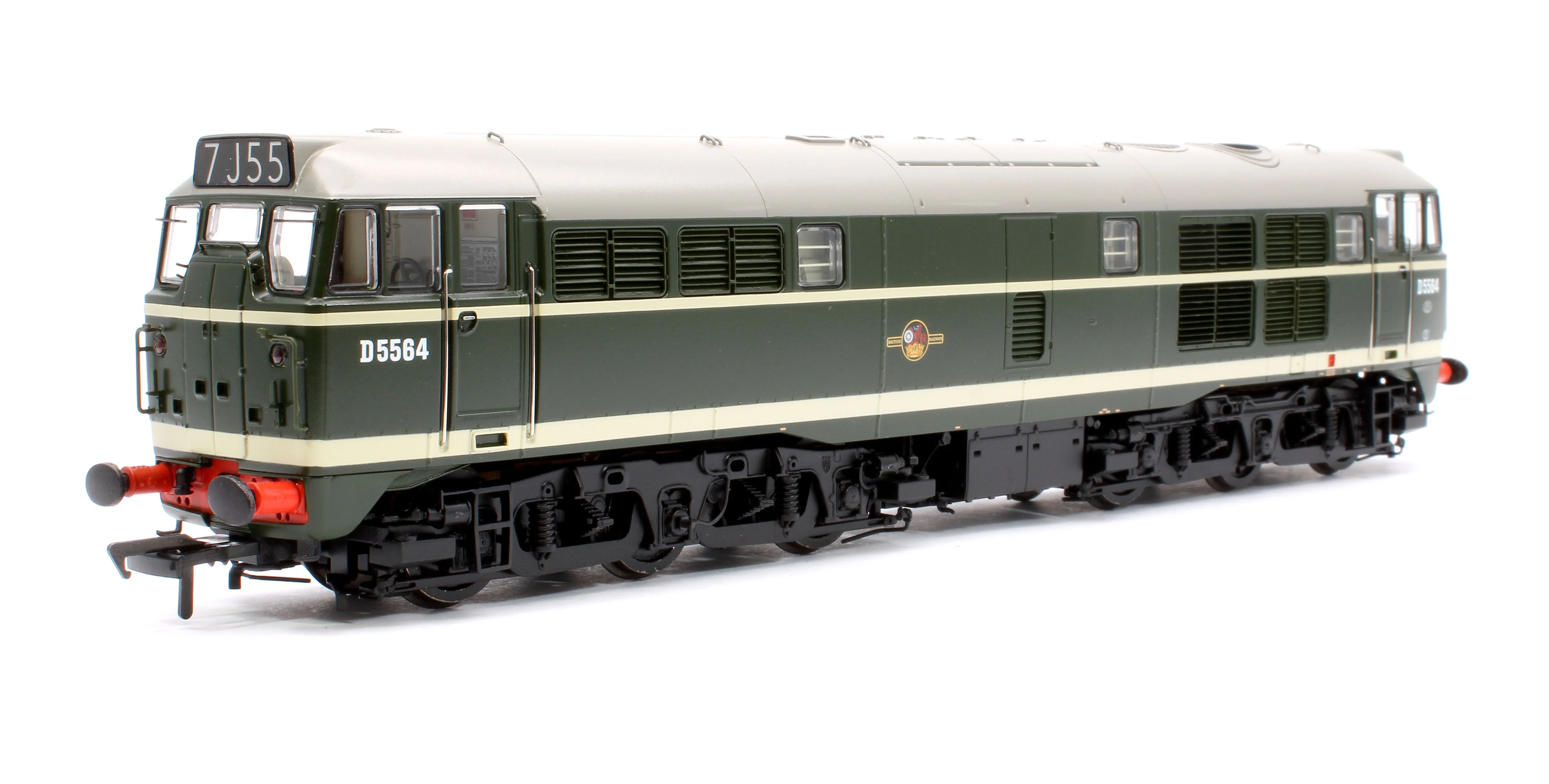 35-801SF Class 30 D5564 BR Green (Late Crest) Diesel Locomotive - DCC Sound - Image 3