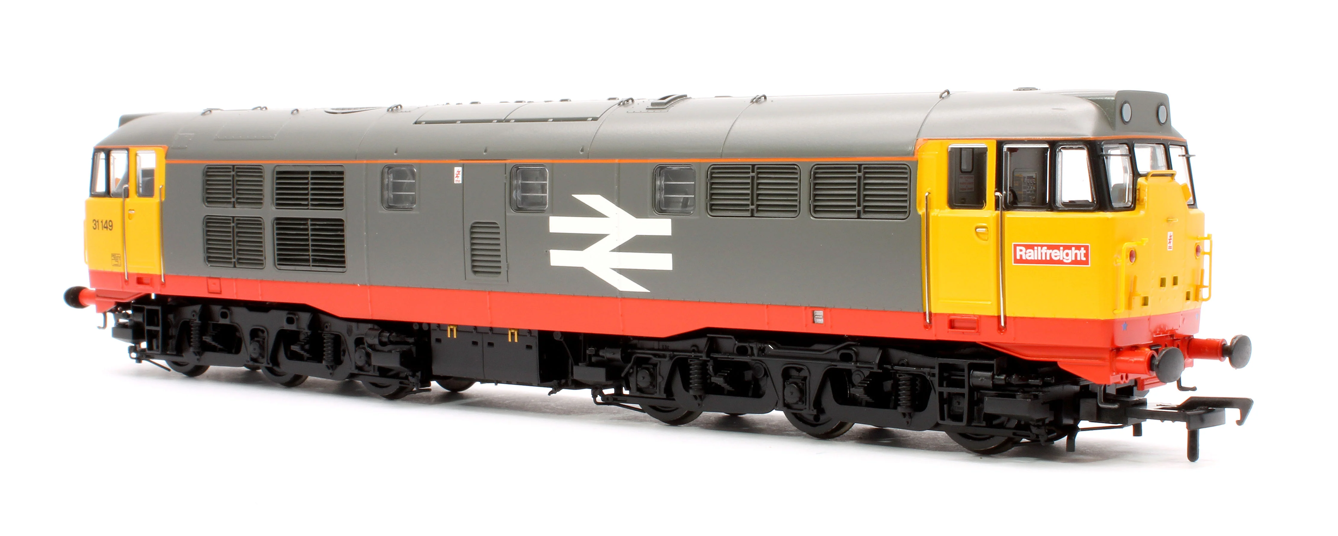 35-821ASF Class 31/1 Refurbished 31149 BR Railfreight (Red Stripe) Diesel Locomotive - DCC Sound - Image 2