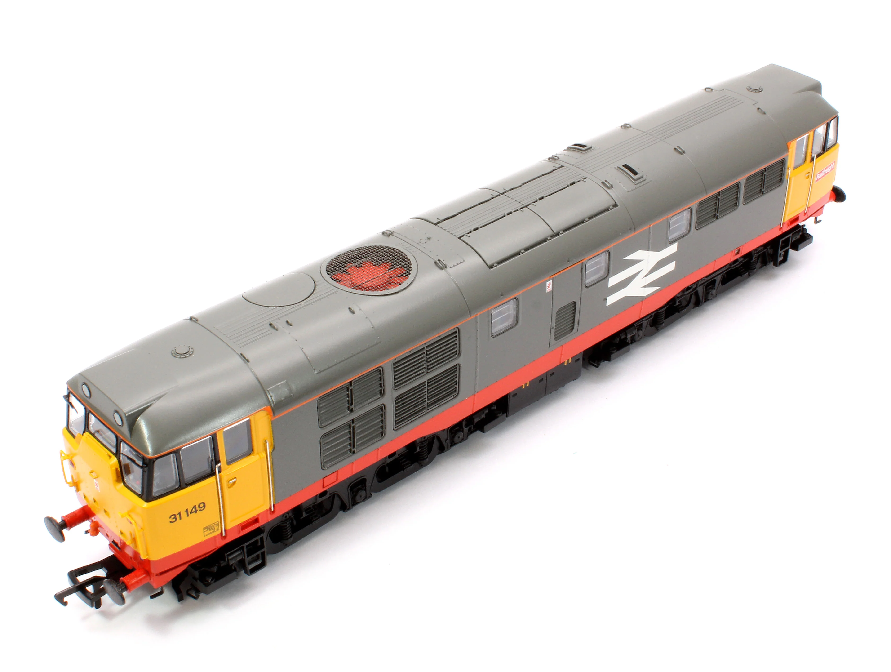 35-821ASFX Class 31/1 Refurbished 31149 BR Railfreight (Red Stripe) Diesel Locomotive - DCC Sound Deluxe - Image 12