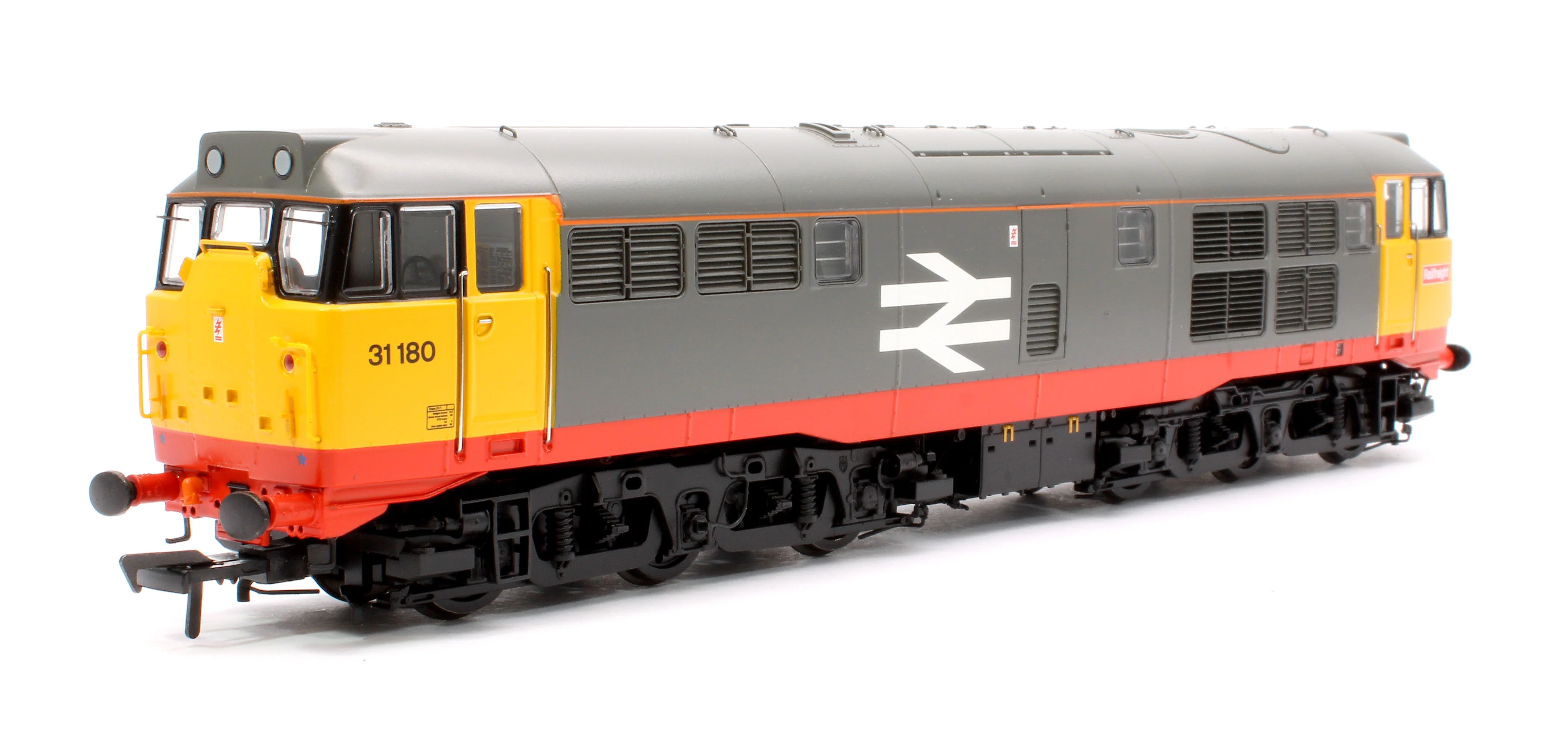 35-821SF Class 31/1 Refurbished 31180 BR Railfreight (Red Stripe) Diesel Locomotive - DCC Sound - Image 3