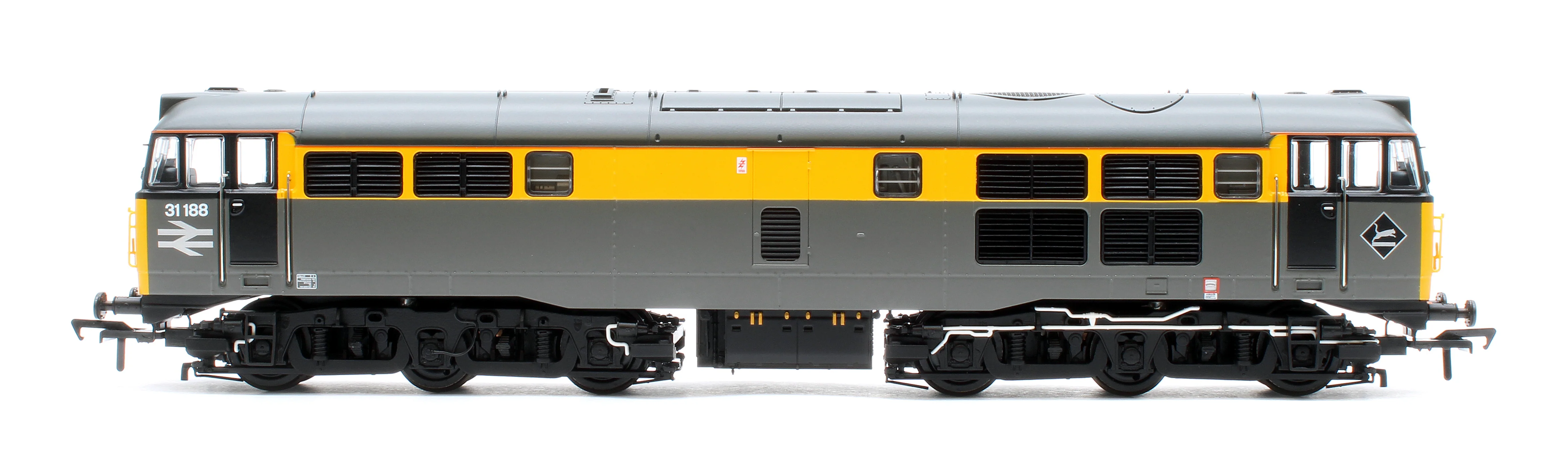 Class 31/1 Refurbished 31188 BR Engineers Grey & Yellow Diesel Locomotive - DCC Sound - Image 6