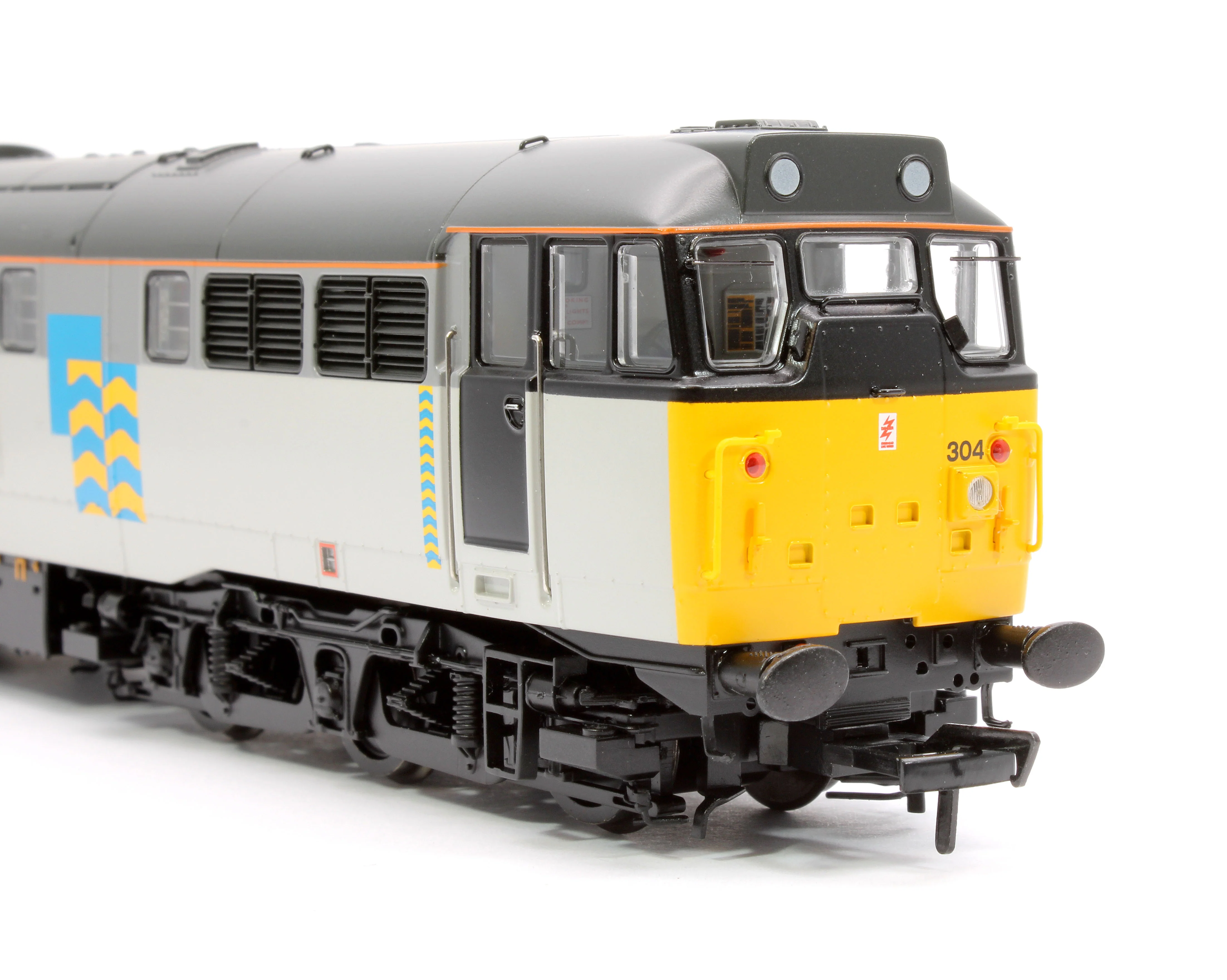 35-823ASFX Class 31/1 Refurbished 31304 BR Railfreight Petroleum Sector Diesel Locomotive - DCC Sound Deluxe - Image 10