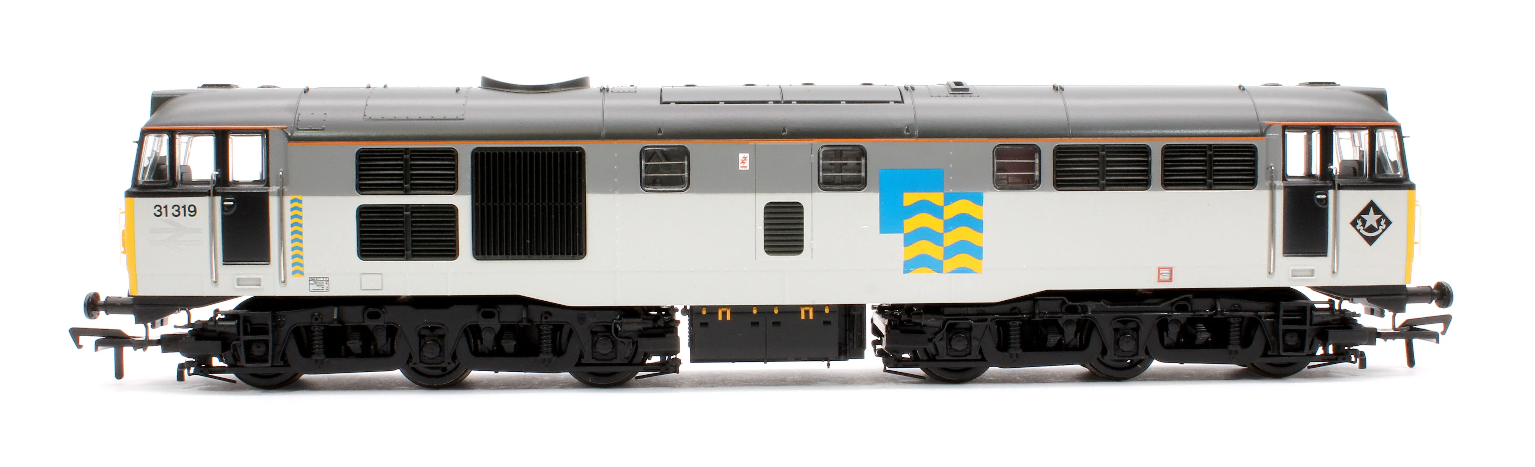 35-823SF Class 31/1 Refurbished 31319 BR Railfreight Petroleum Sector Diesel Locomotive - DCC Sound - Image 6