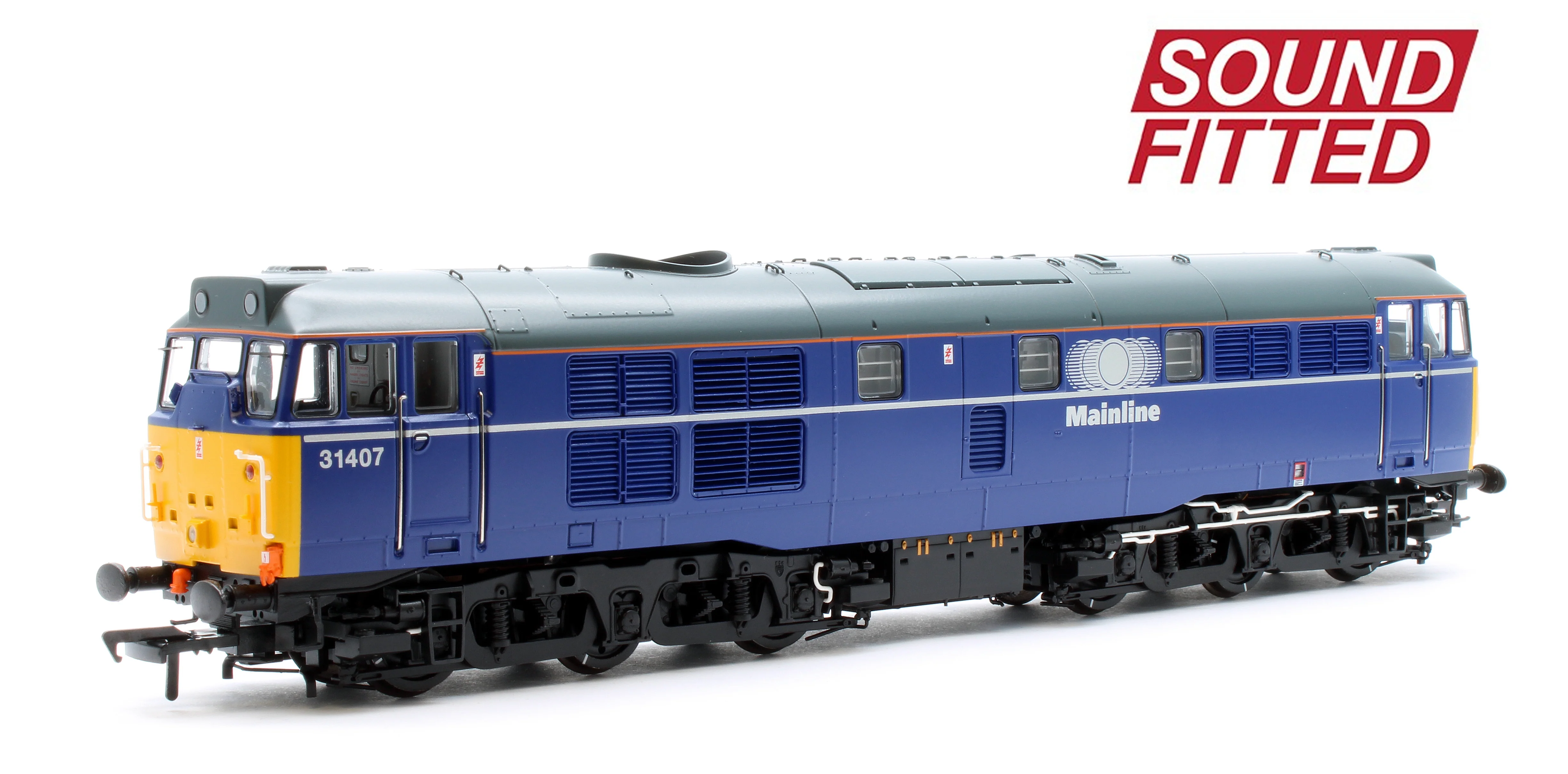 35-830SF Class 31/4 Refurbished 31407 Mainline Freight Diesel Locomotive - DCC Sound