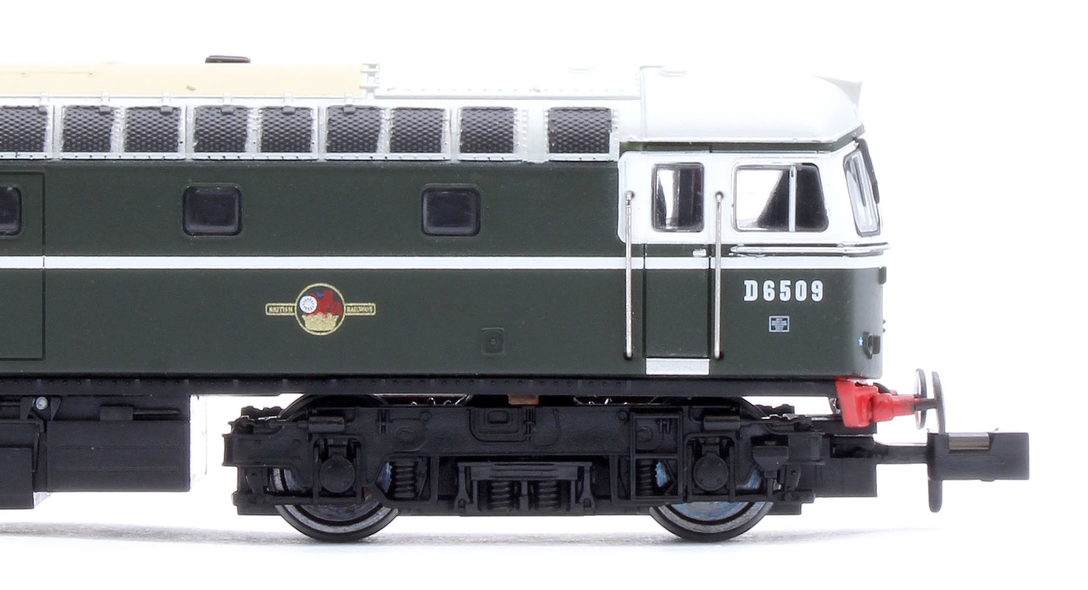 2D-001-009D Class 33/0 D6509 BR Green No Yellow Warning Panel Diesel Locomotive - DCC Fitted - Image 7