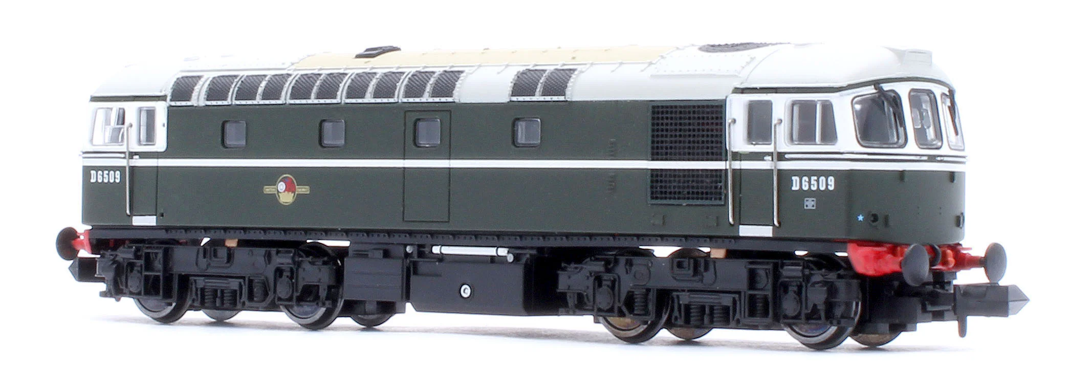 2D-001-009 Class 33/0 D6509 BR Green No Yellow Warning Panel Diesel Locomotive - Image 5