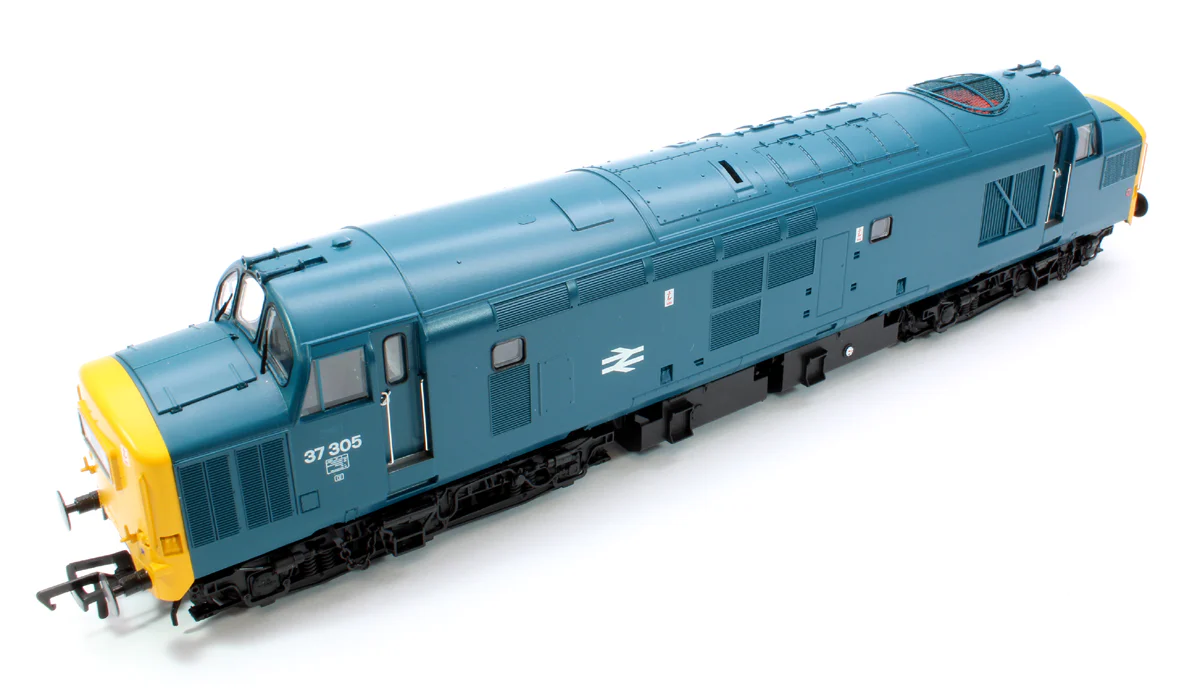 35-303 Class 37/0 Centre Headcode 37305 BR Blue Diesel Locomotive - Image 11