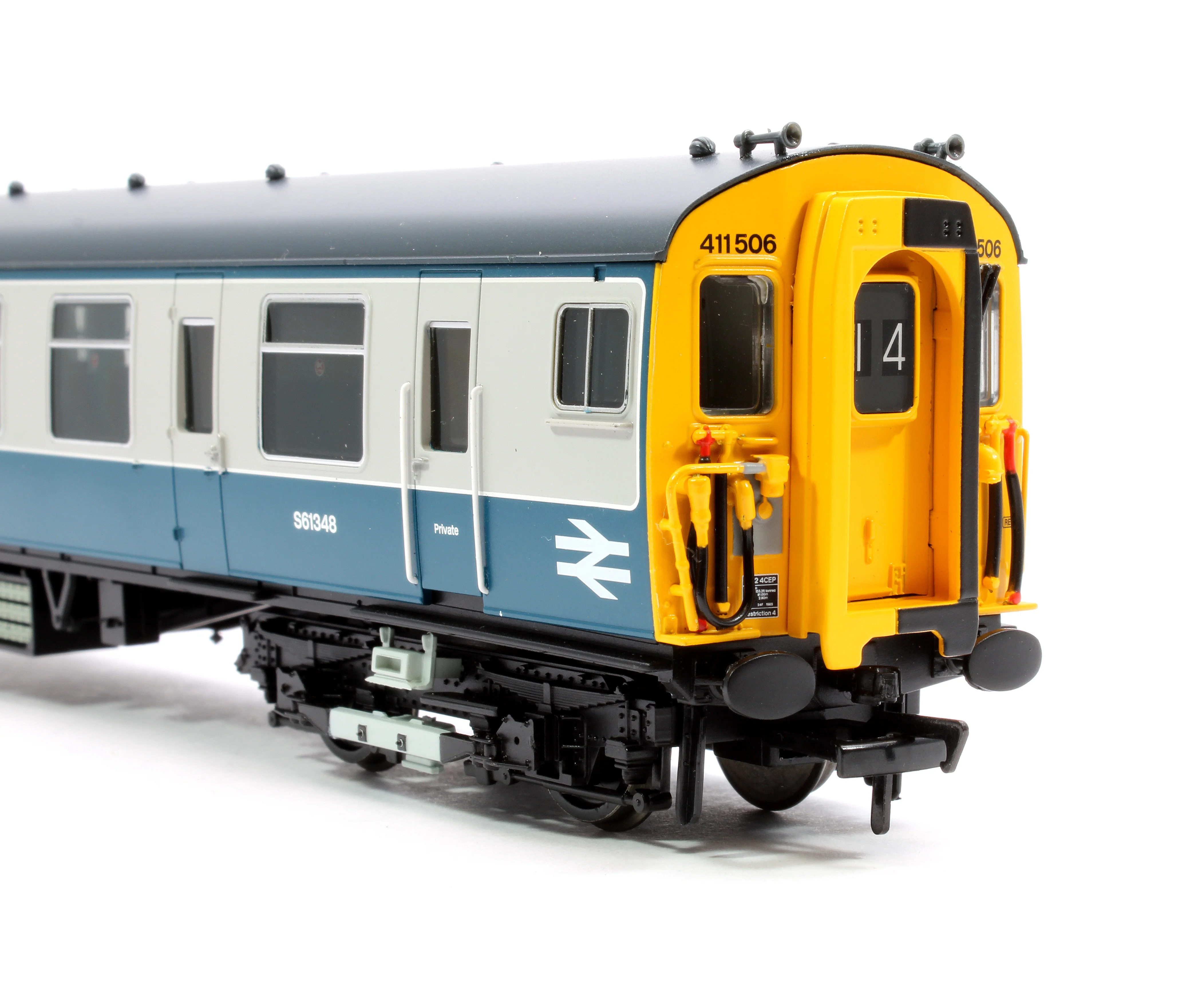 Class 411 4-CEP 4-Car EMU (Refurbished) 411506 BR Blue & Grey - Image 17