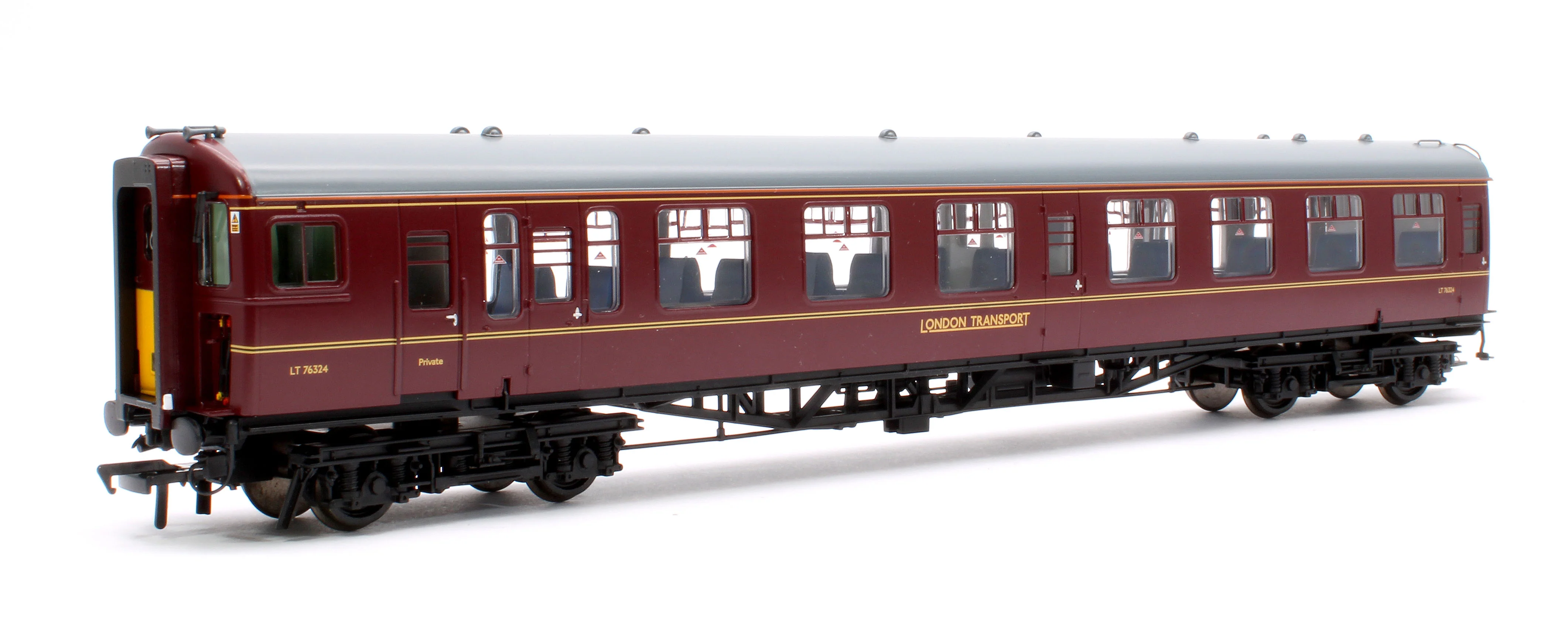 32-645 Class 438 4-TC 4-Car Multiple Unit 428 London Transport Lined Maroon - Image 13