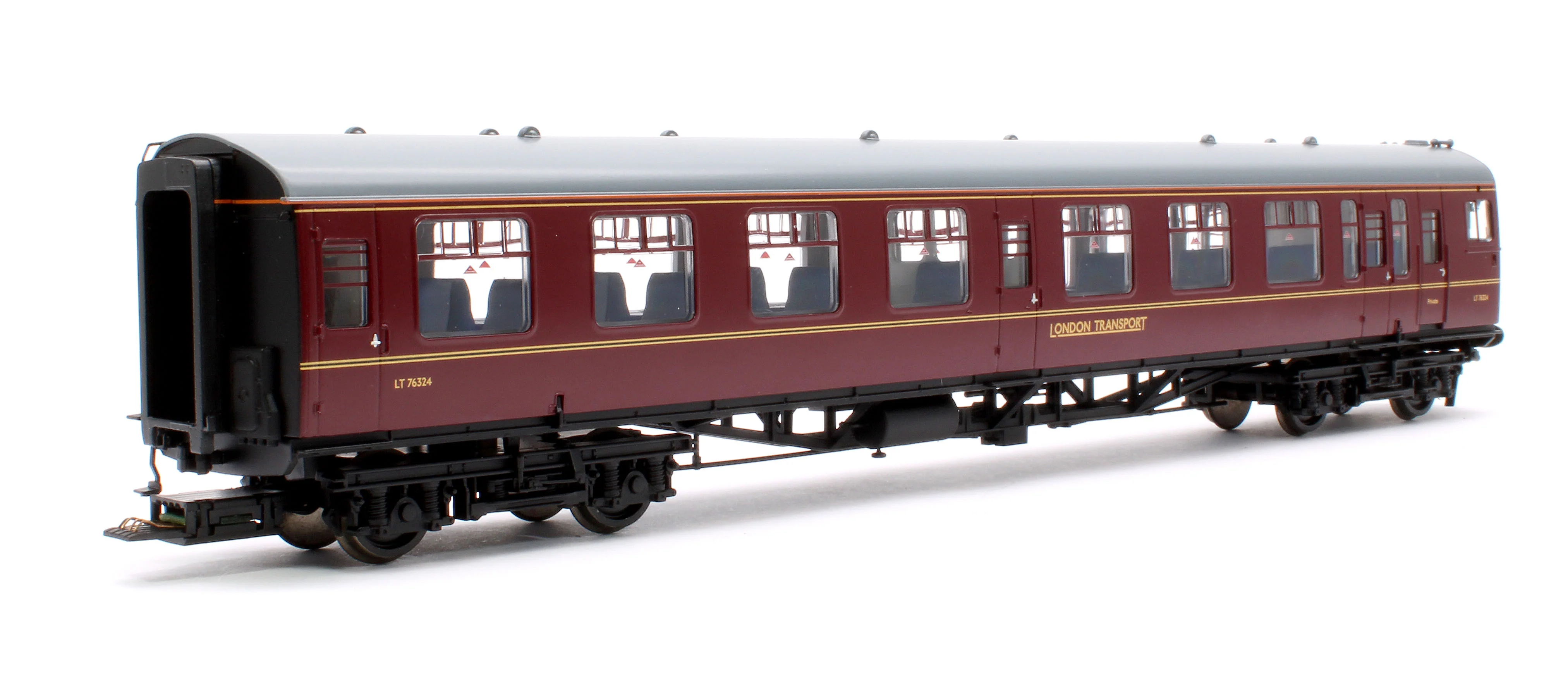 32-645 Class 438 4-TC 4-Car Multiple Unit 428 London Transport Lined Maroon - Image 15