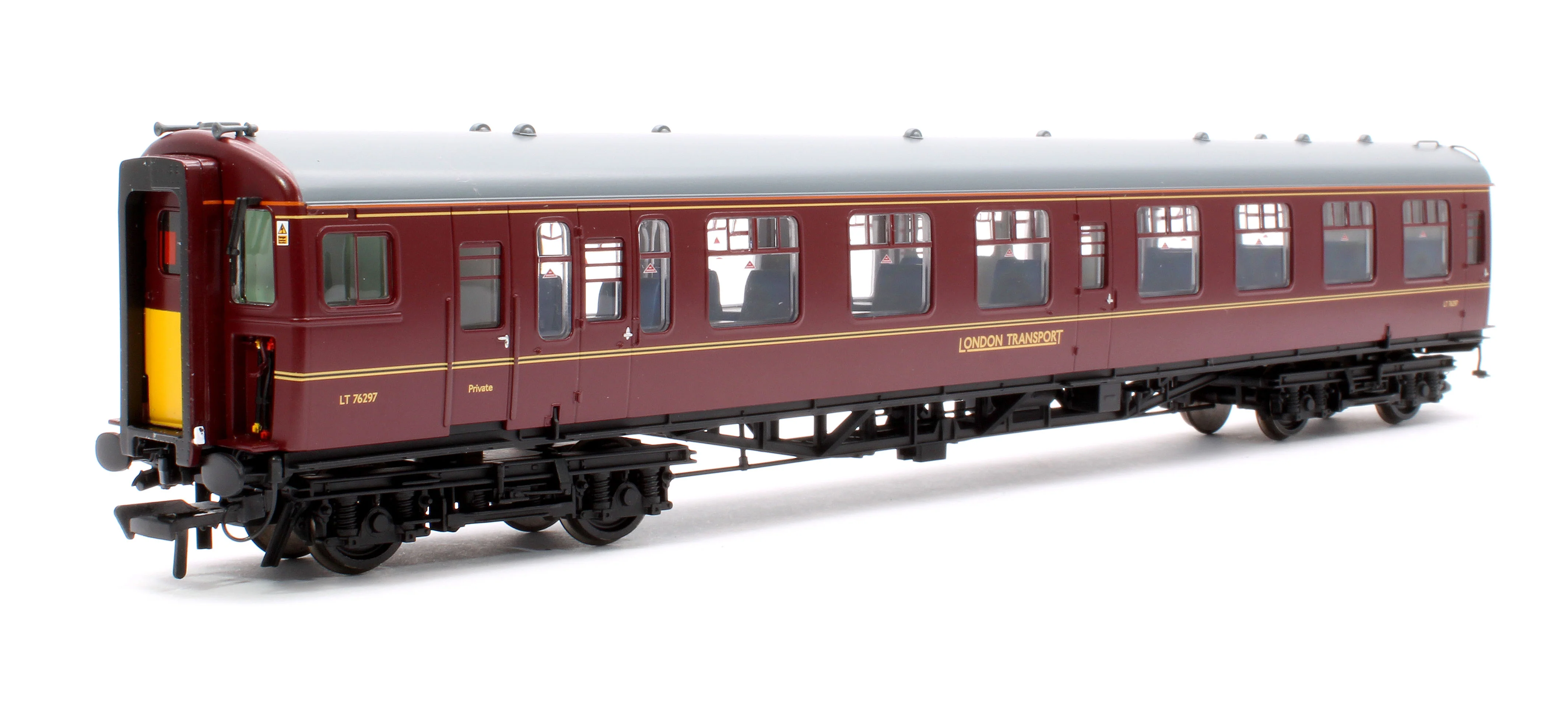 32-645 Class 438 4-TC 4-Car Multiple Unit 428 London Transport Lined Maroon - Image 4