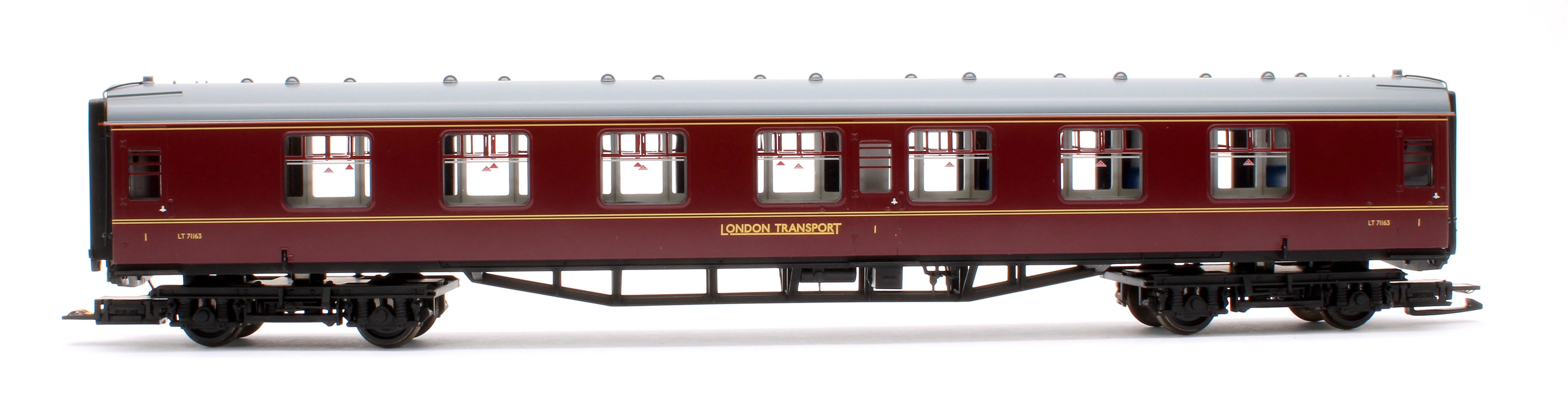 32-645 Class 438 4-TC 4-Car Multiple Unit 428 London Transport Lined Maroon - Image 8