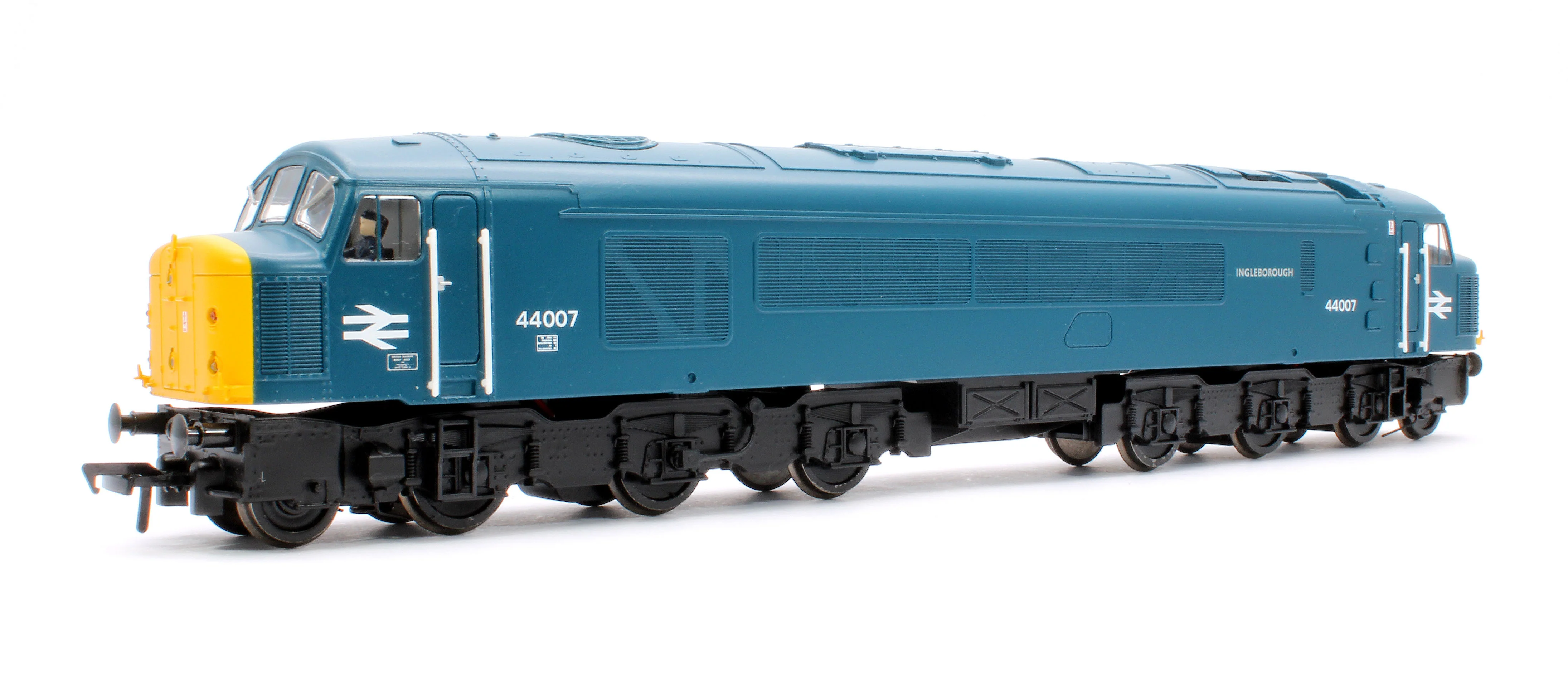 32-652A Class 44 Disc Headcode 44007 'Ingleborough' BR Blue Diesel Locomotive