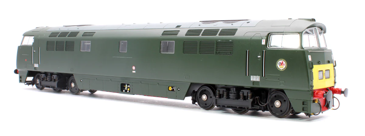 4D-003-019D Class 52 Western Crusader BR Green Small Yellow Panels D1004 Diesel Locomotive - DCC Fitted - Image 4