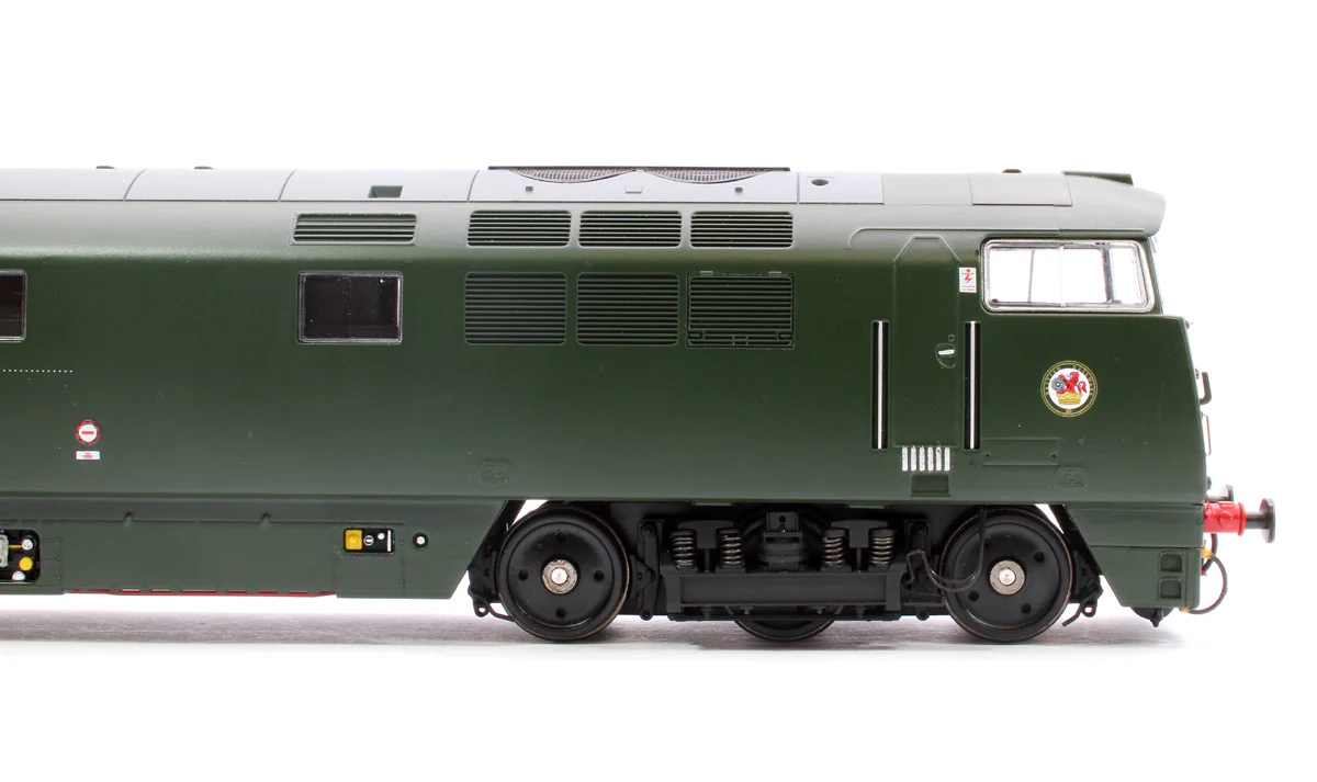 Class 52 Western Crusader BR Green Small Yellow Panels D1004 Diesel Locomotive - DCC Sound - Image 7
